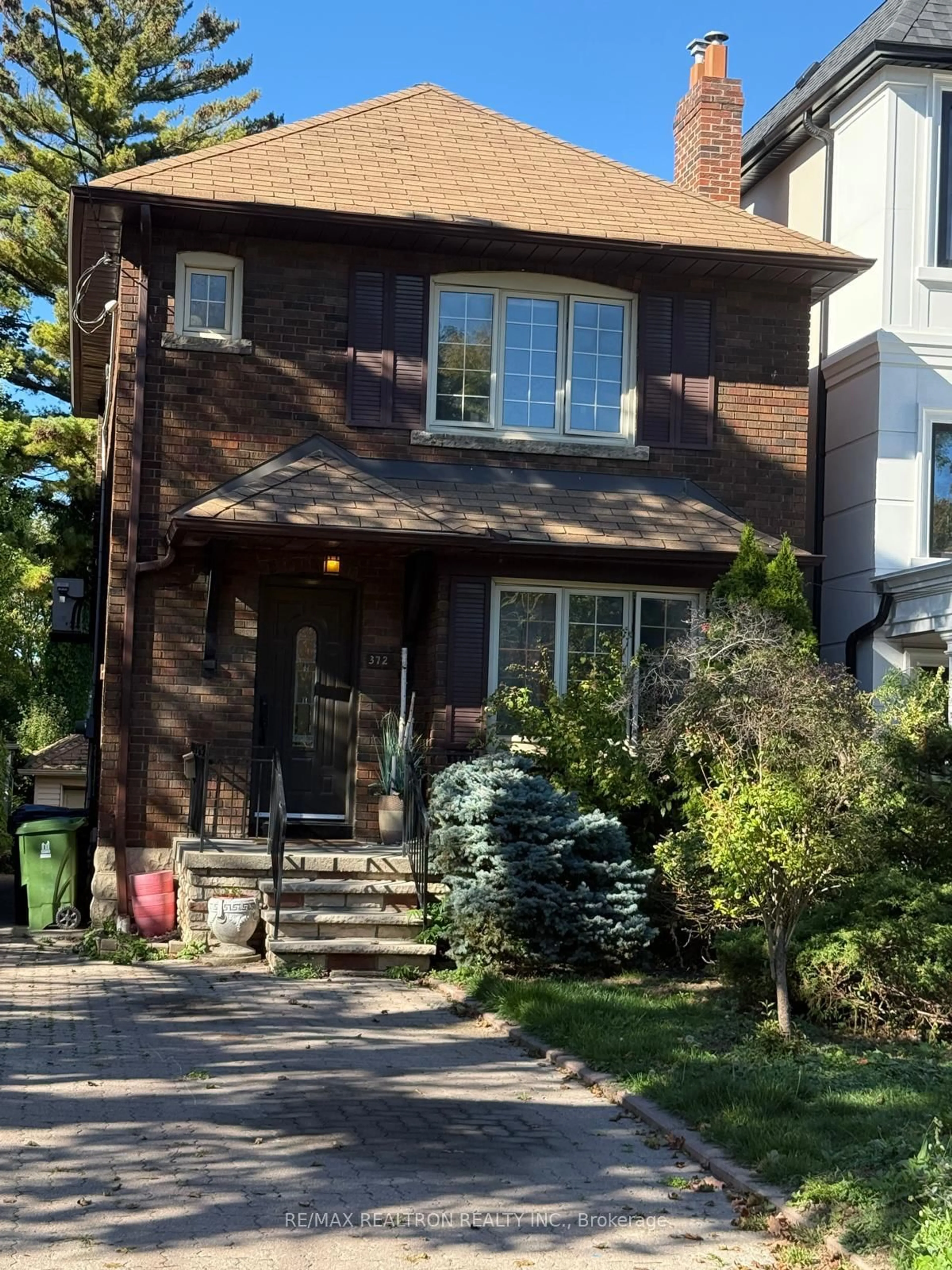 Home with brick exterior material, street for 372 St Germain Ave, Toronto Ontario M5M 1W5