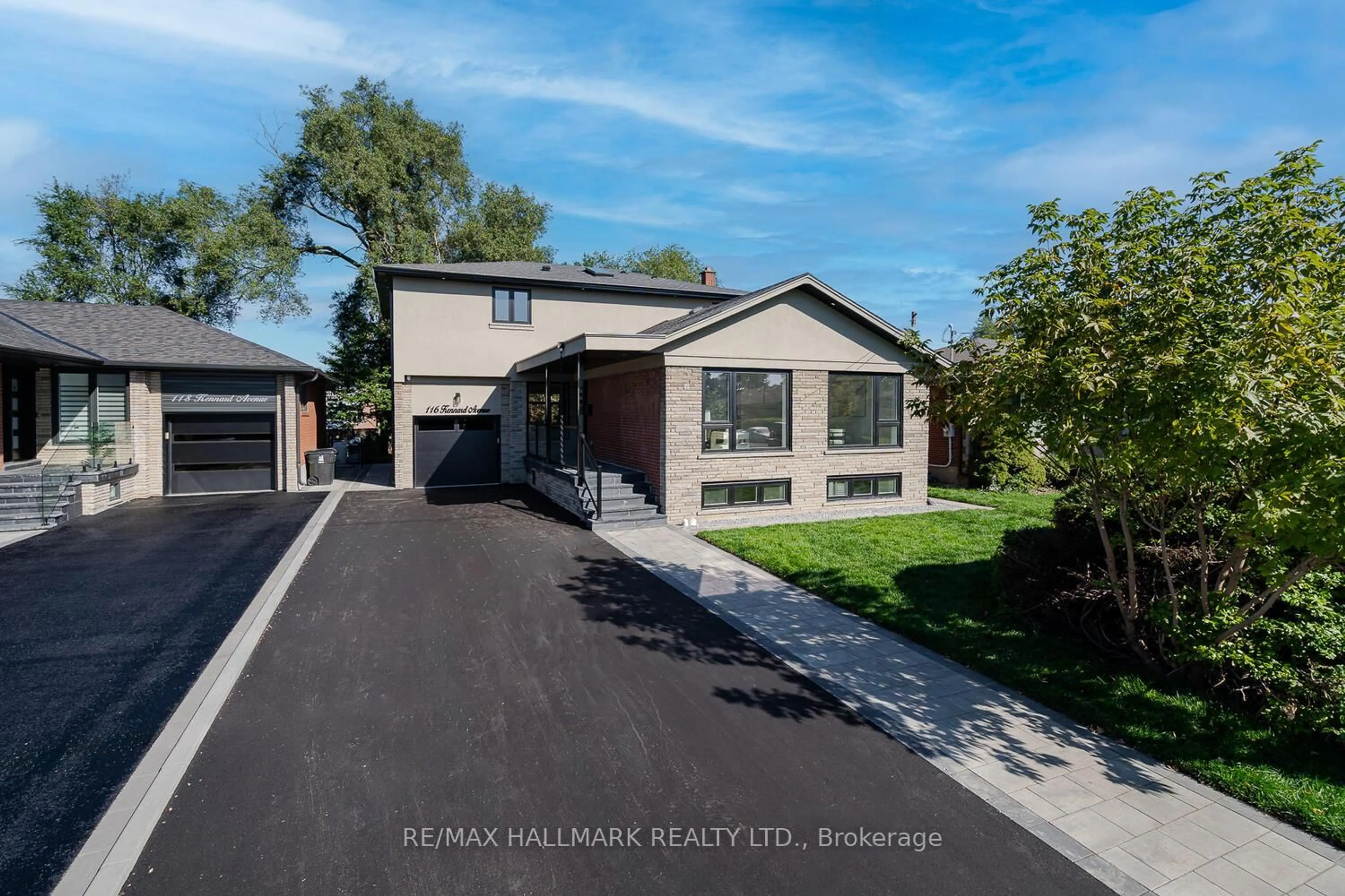 Home with brick exterior material, street for 116 Kennard Ave, Toronto Ontario M3H 4M4