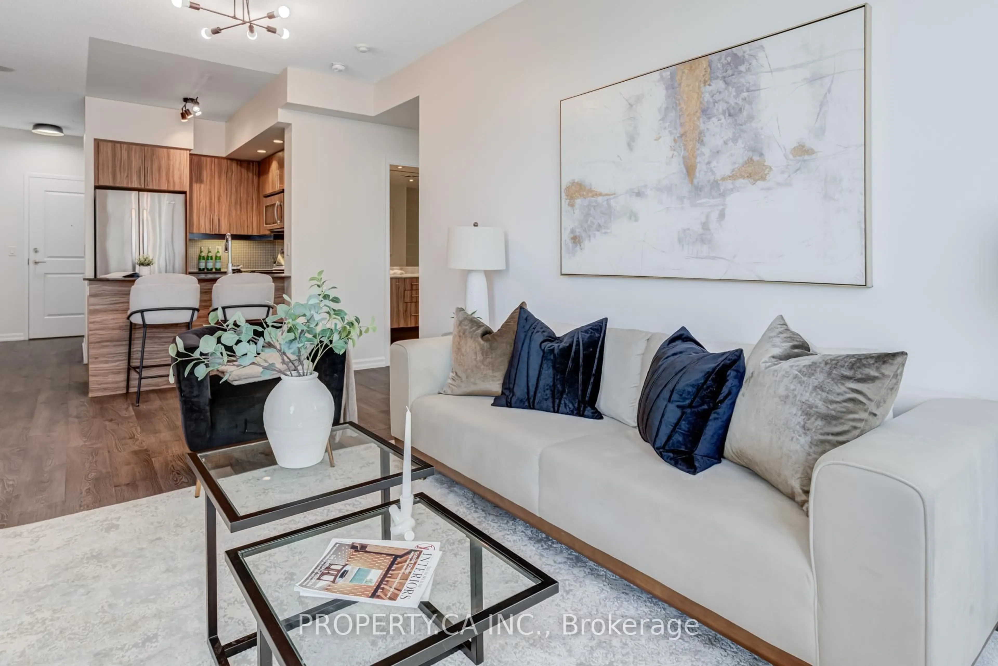 Living room with furniture, unknown for 65 East Liberty St #1101, Toronto Ontario M6K 3A2