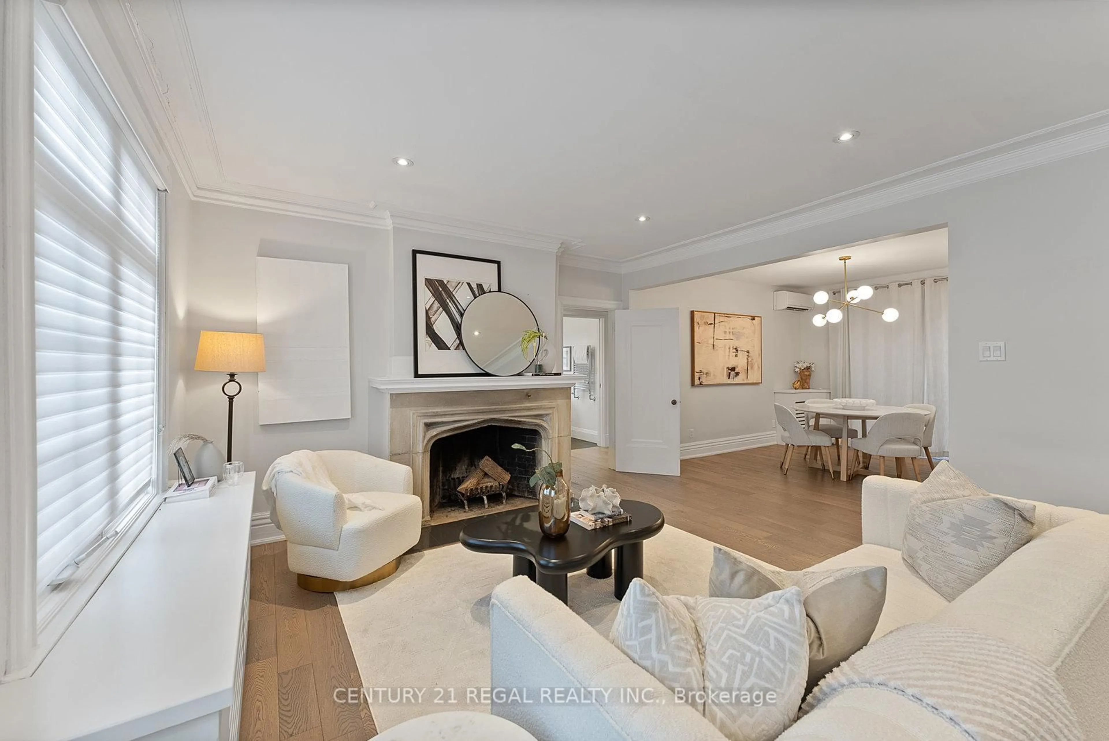 Living room with furniture, unknown for 93 Douglas Cres, Toronto Ontario M4W 2E6