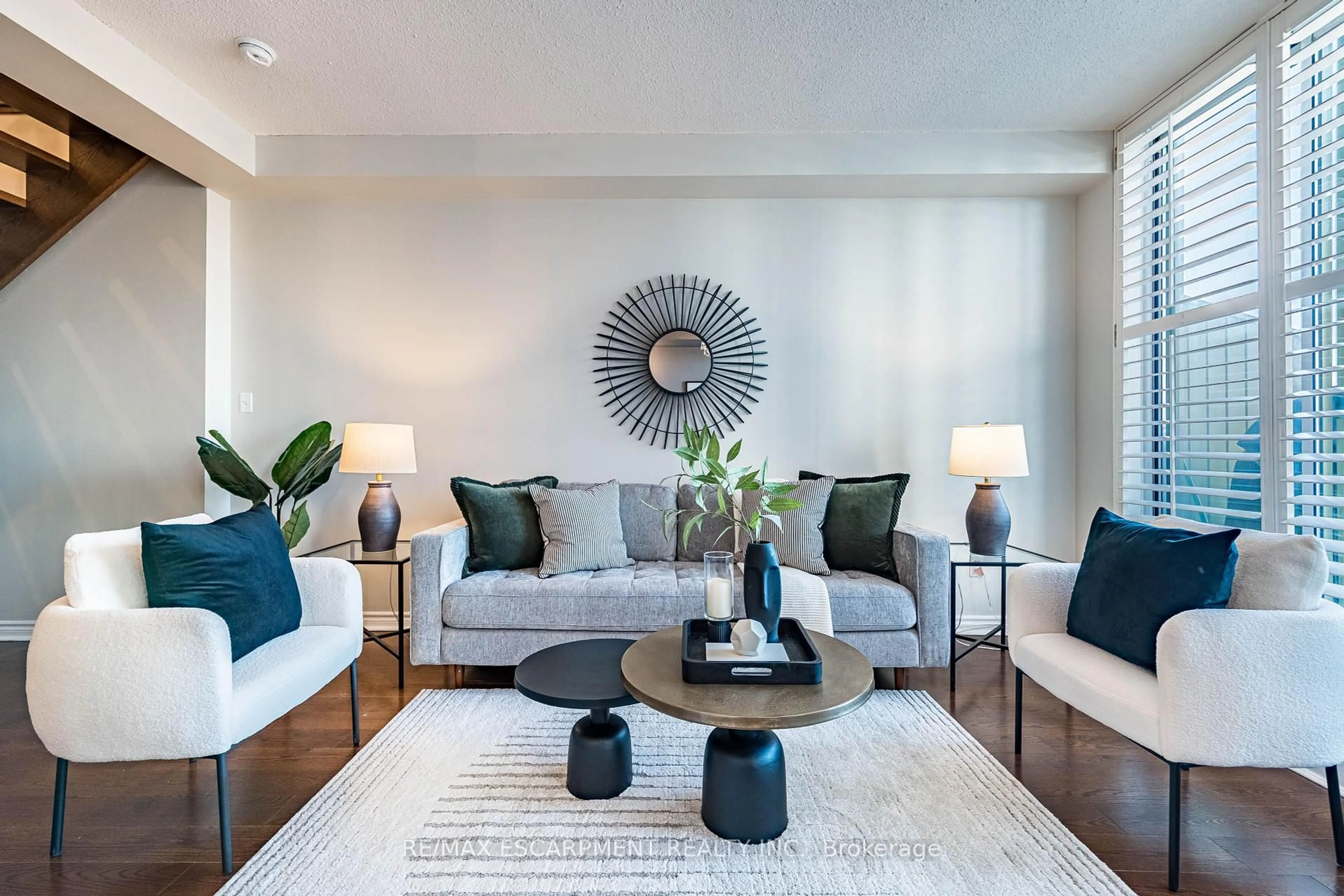 Living room with furniture, unknown for 39 Parliament St #909, Toronto Ontario M5A 4R2