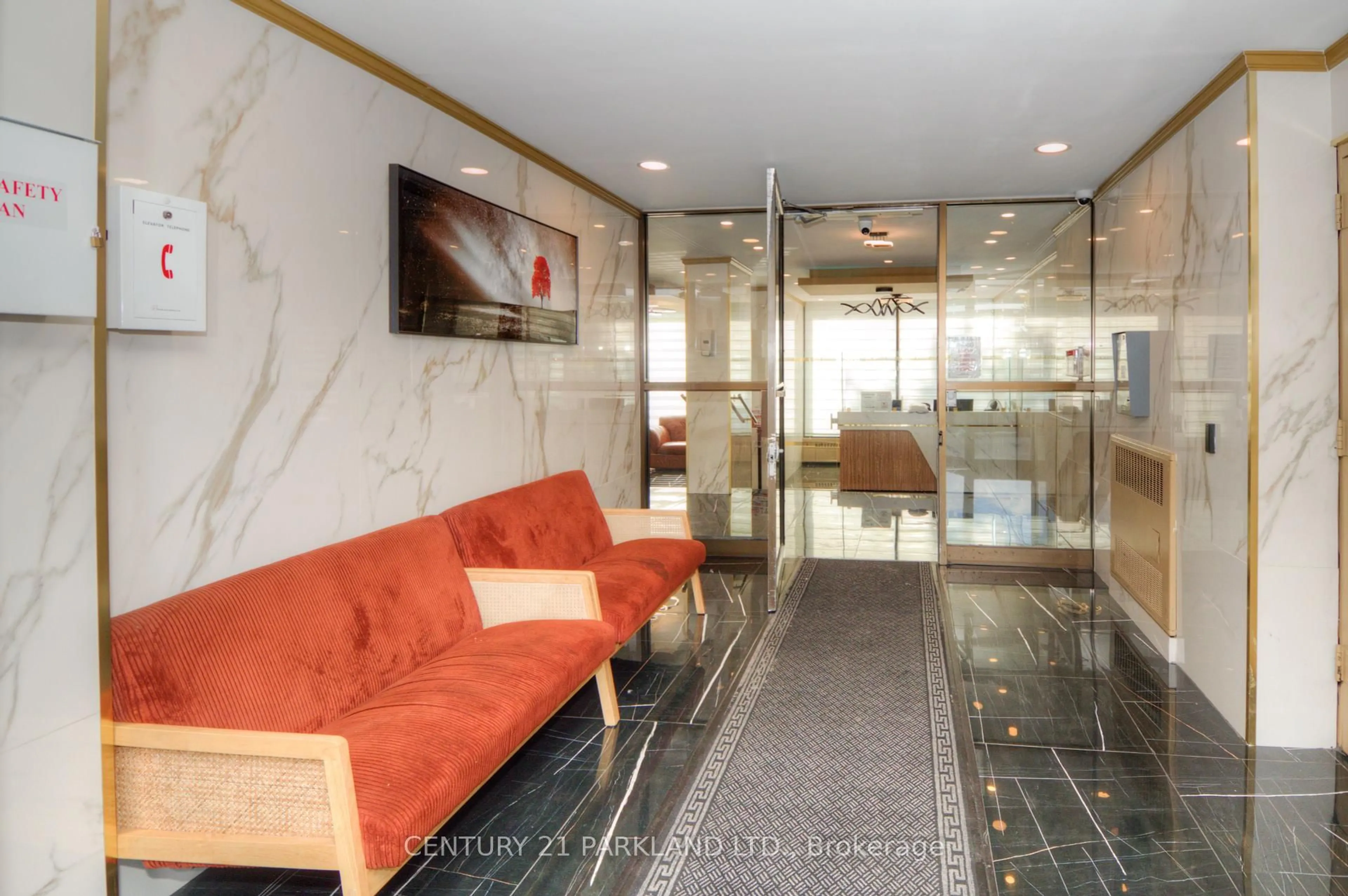 Lobby for 10 Sunny Glwy #1409, Toronto Ontario M3C 2Z3