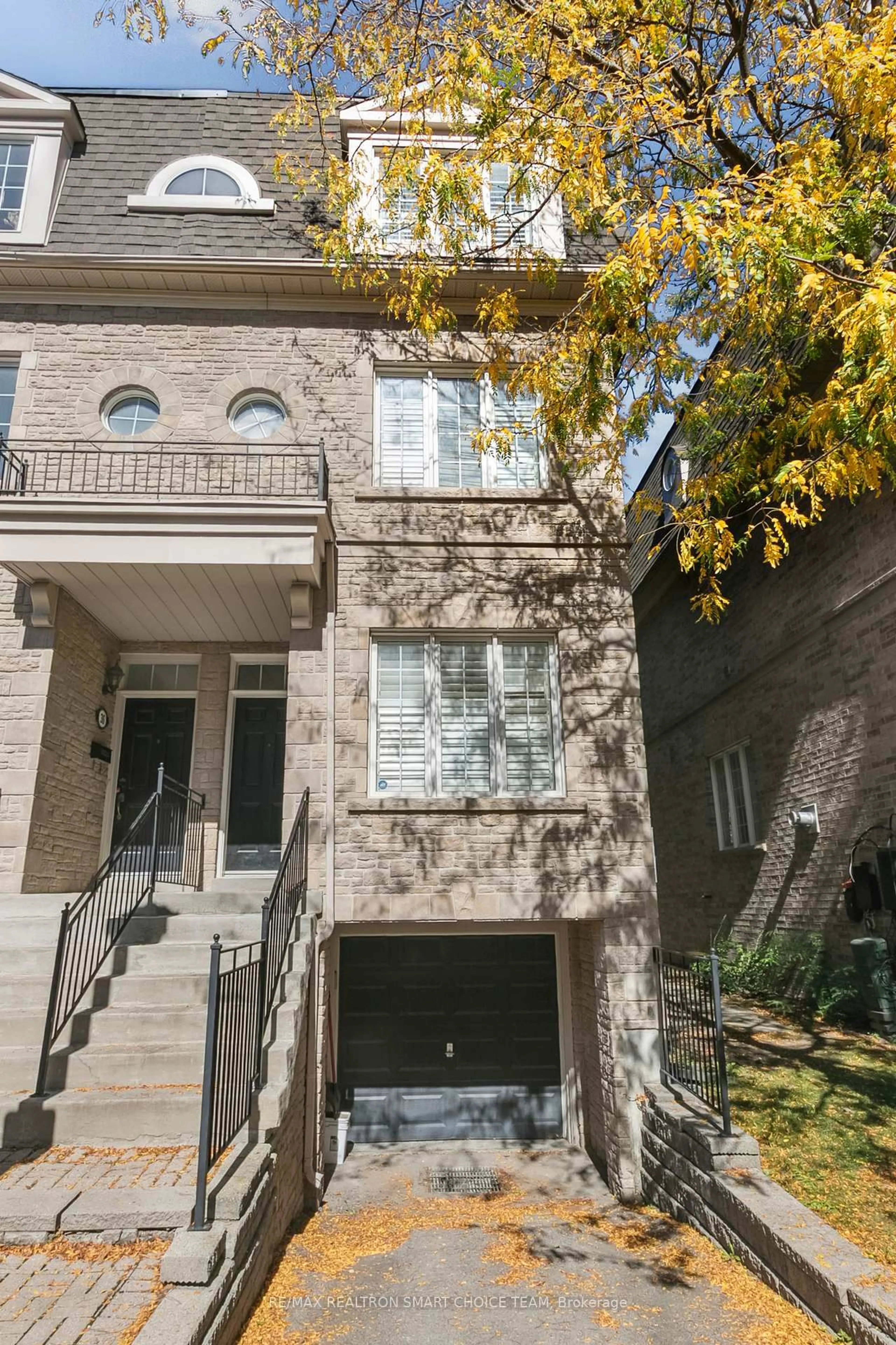 Home with brick exterior material, street for 34 McBride Lane #12, Toronto Ontario M2N 7B8