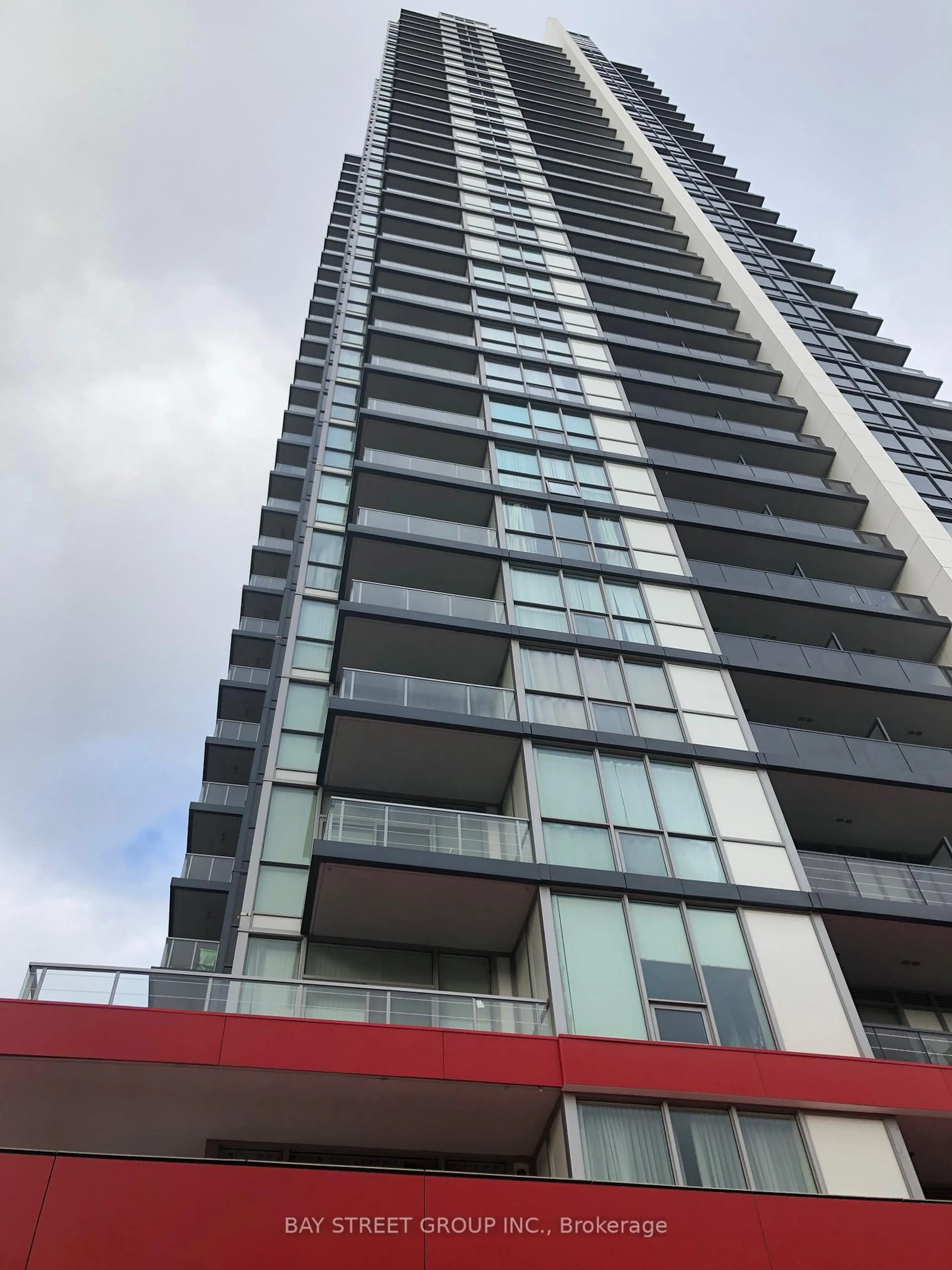 Balcony in the apartment, building for 88 Sheppard Ave #2804, Toronto Ontario M2N 6Y2