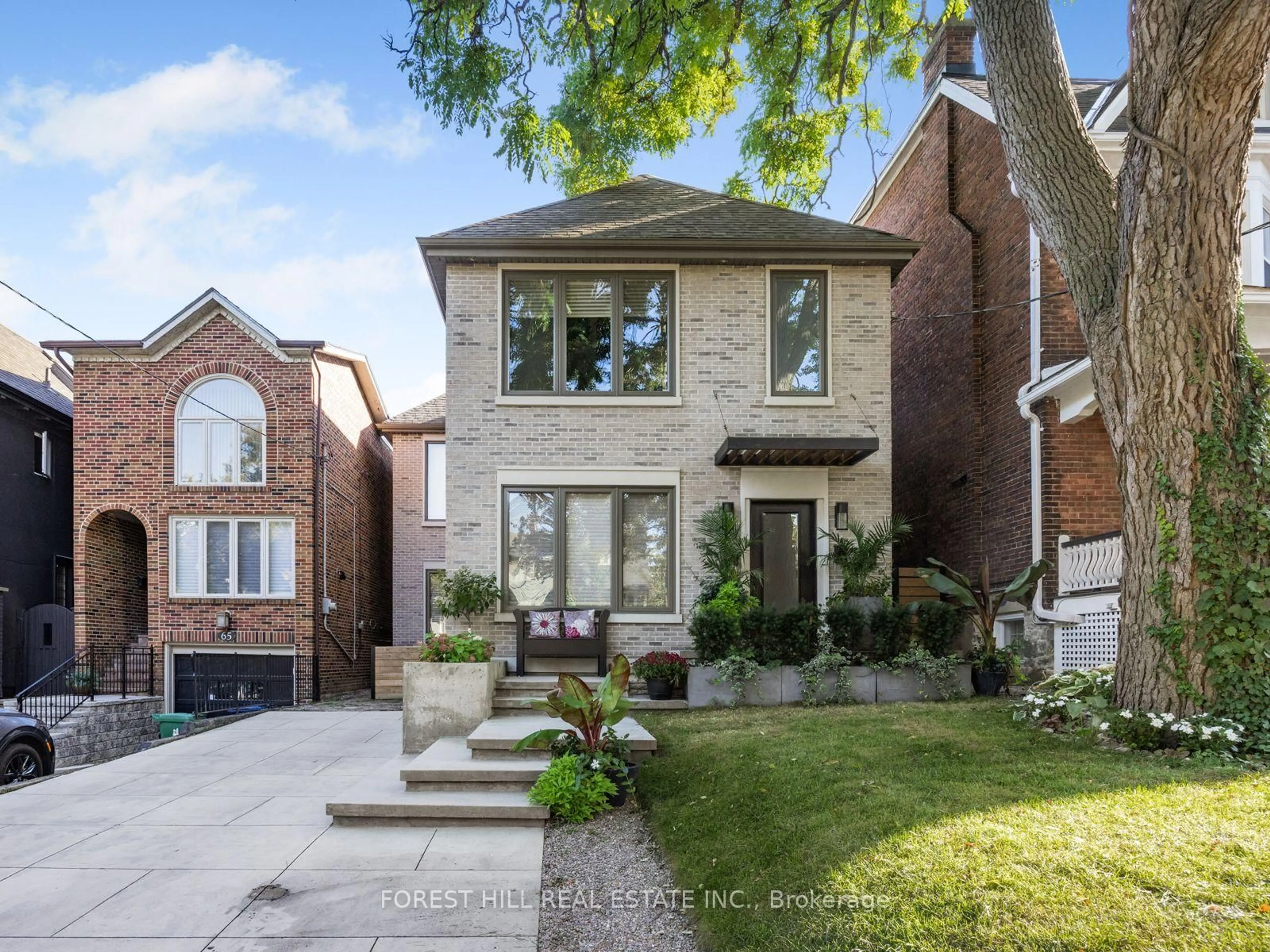 Home with brick exterior material, street for 67 Duggan Ave, Toronto Ontario M4V 1Y1