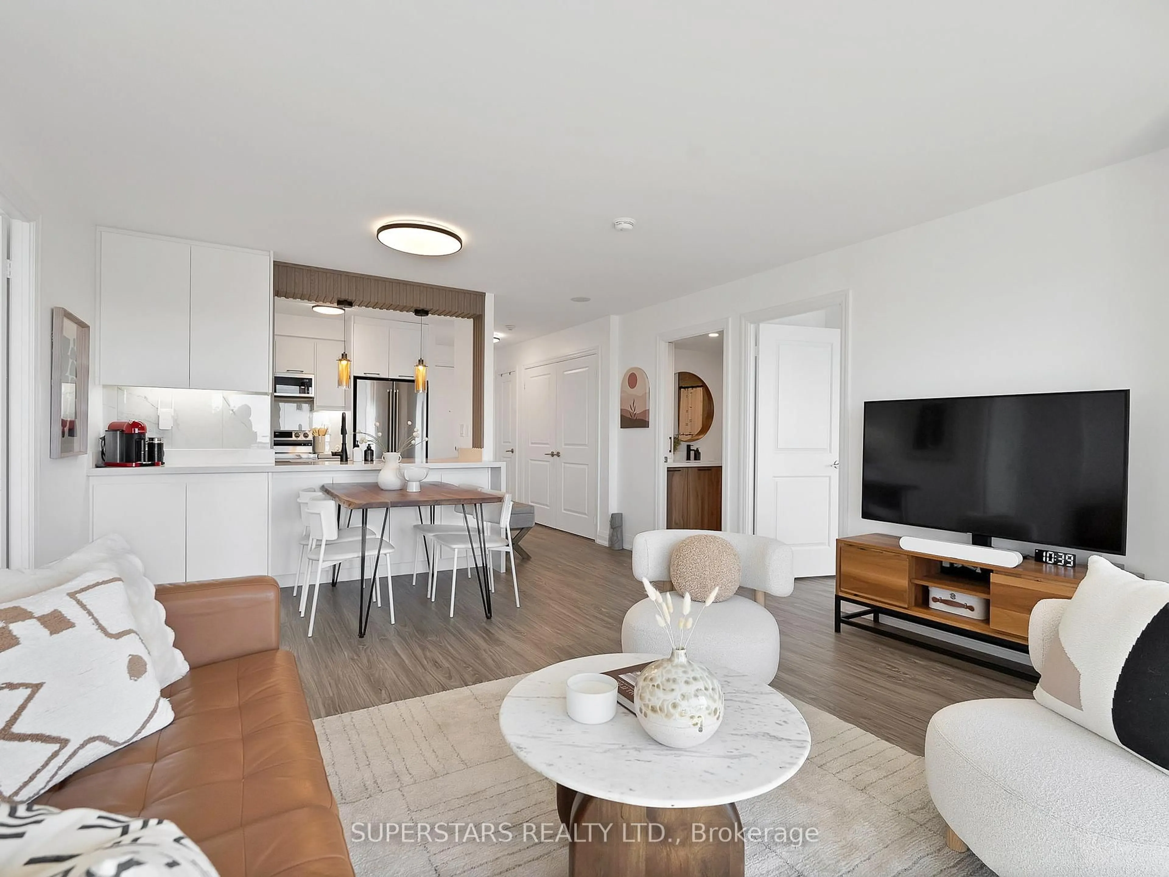 Open concept kitchen, unknown for 2015 Sheppard Ave #3810, Toronto Ontario M2J 0B3
