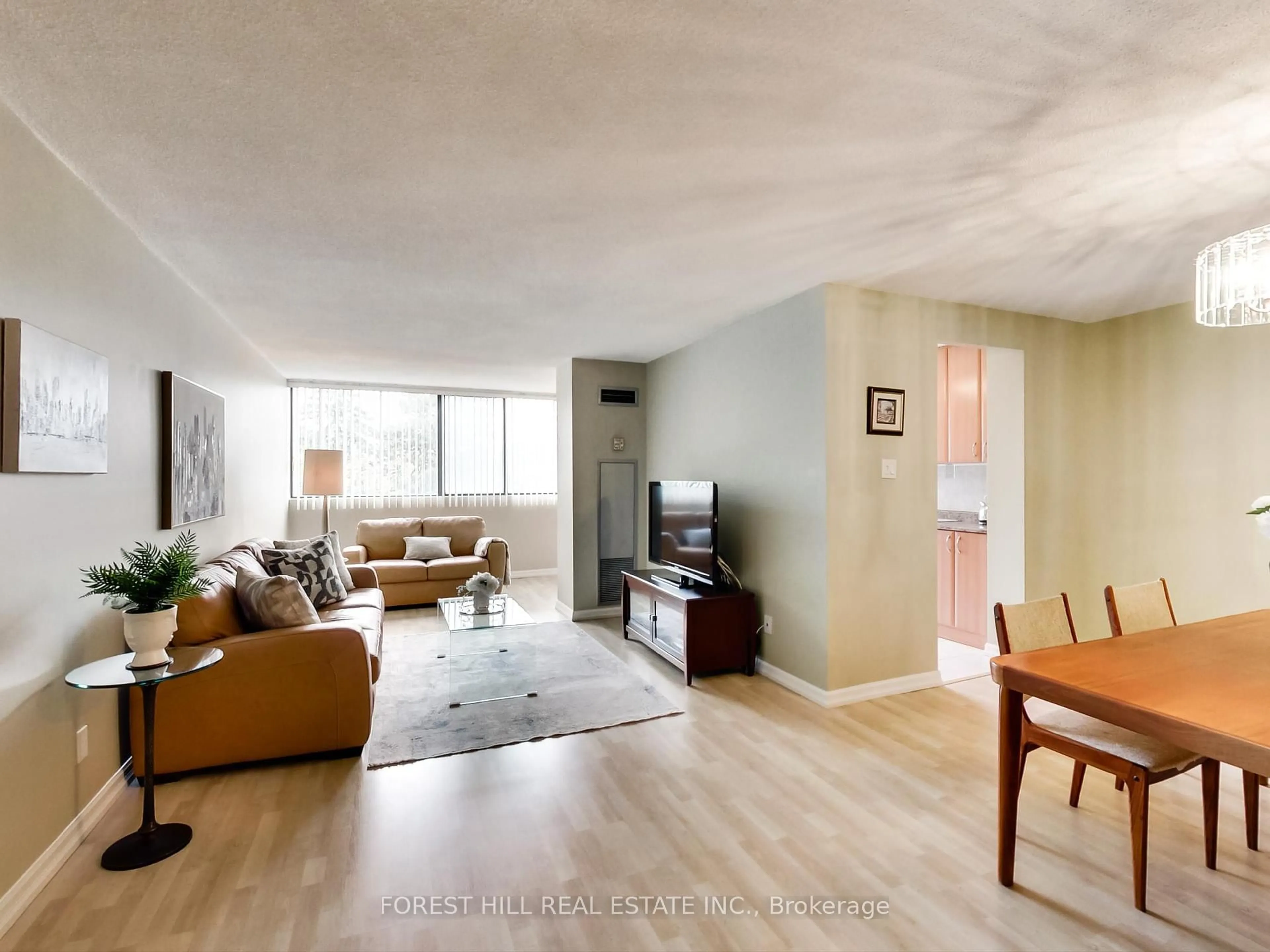 Living room with furniture, unknown for 133 Torresdale Ave #305, Toronto Ontario M2R 3T2