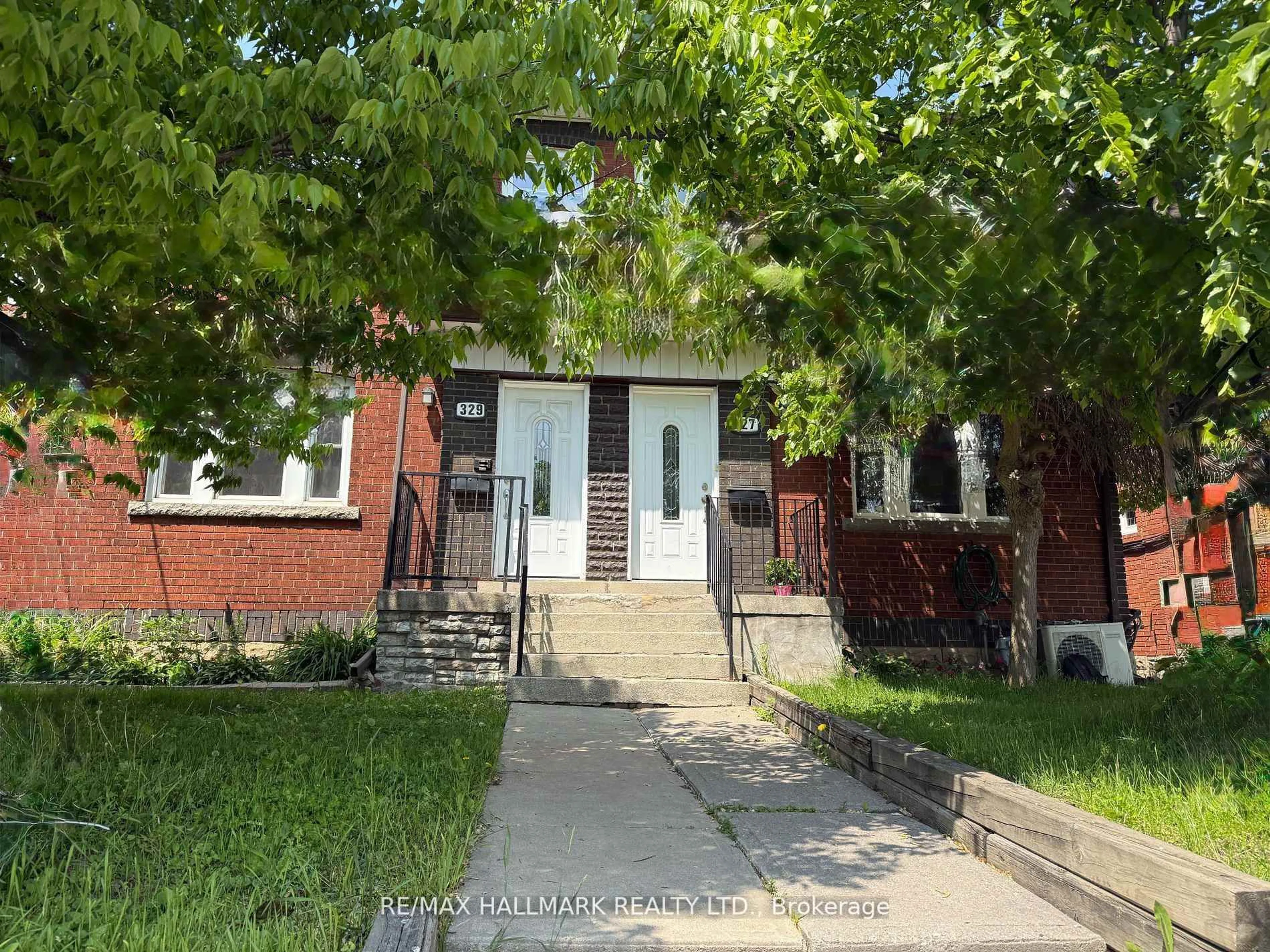 Home with brick exterior material, street for 327 Vaughan Rd, Toronto Ontario M6C 2N5