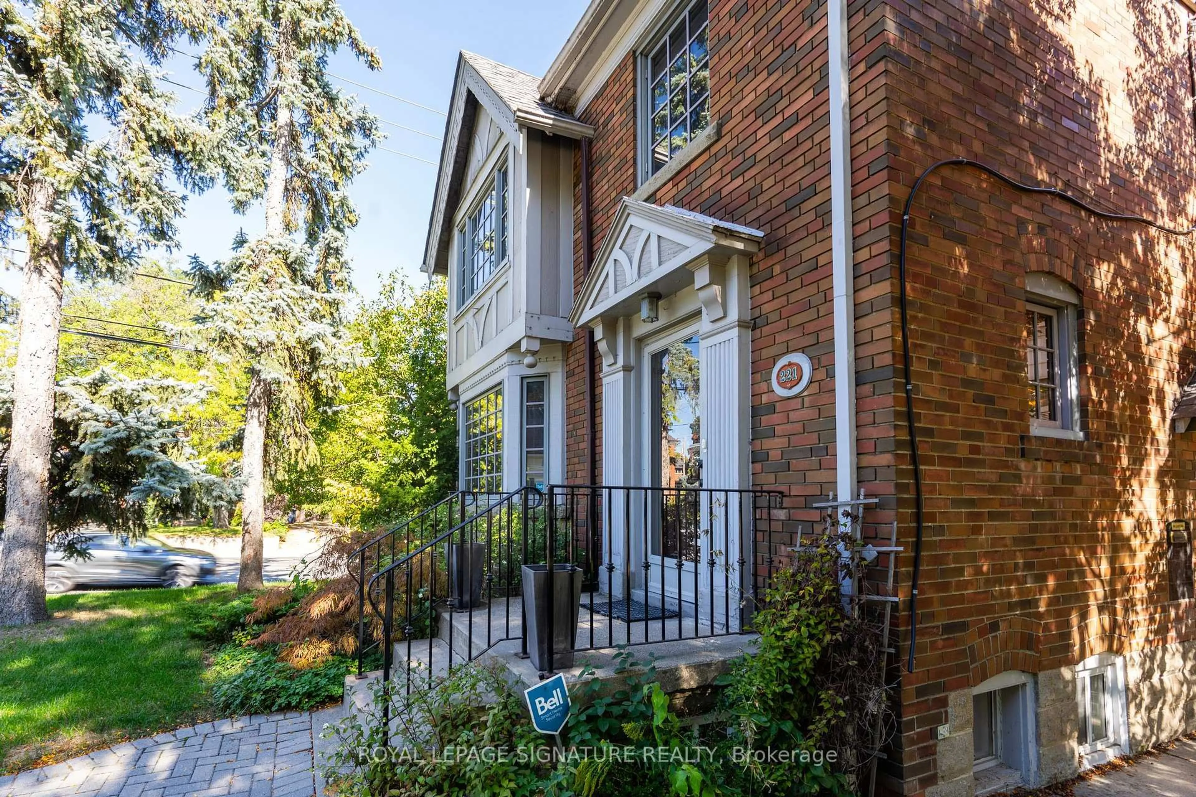 Home with brick exterior material, street for 221 Hanna Rd, Toronto Ontario M4G 3P2