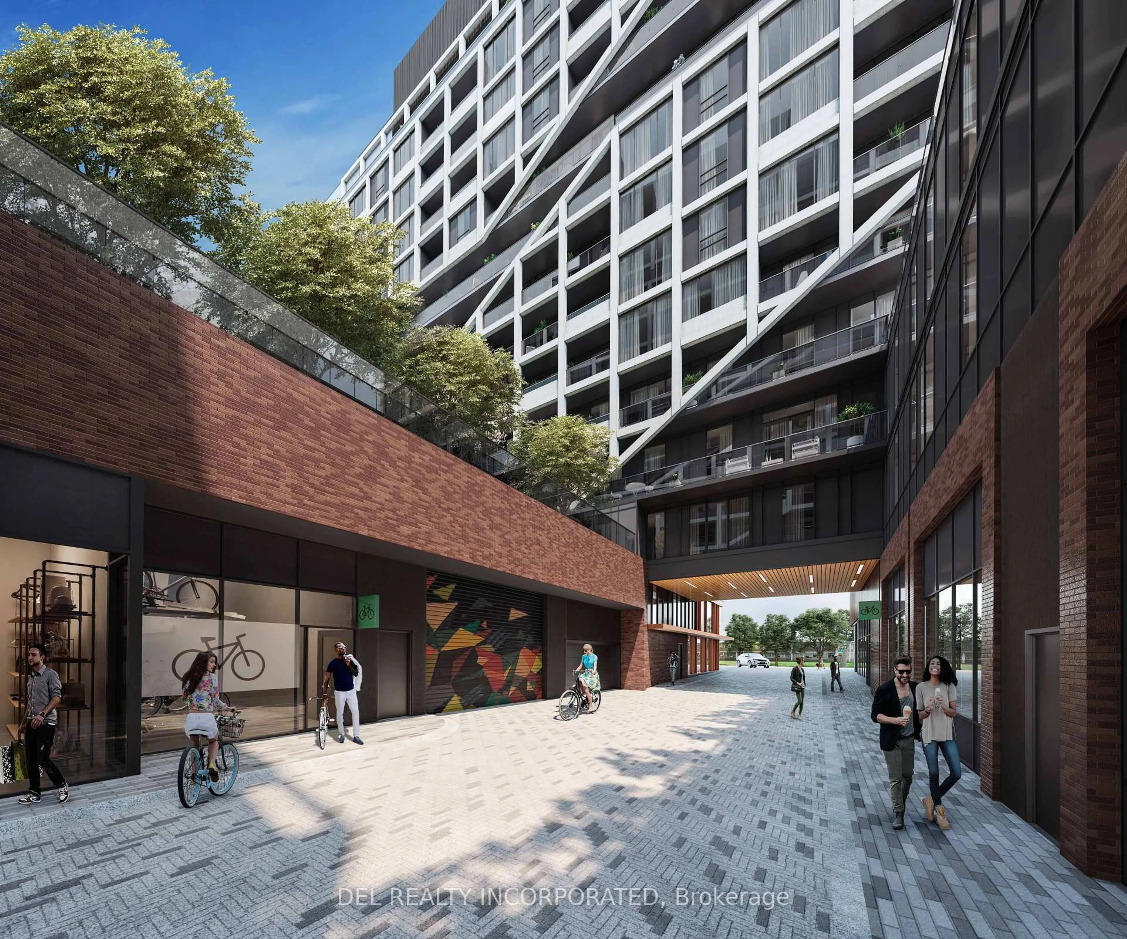 Indoor foyer for 115 Denison Ave #404, Toronto Ontario M5T 2N1