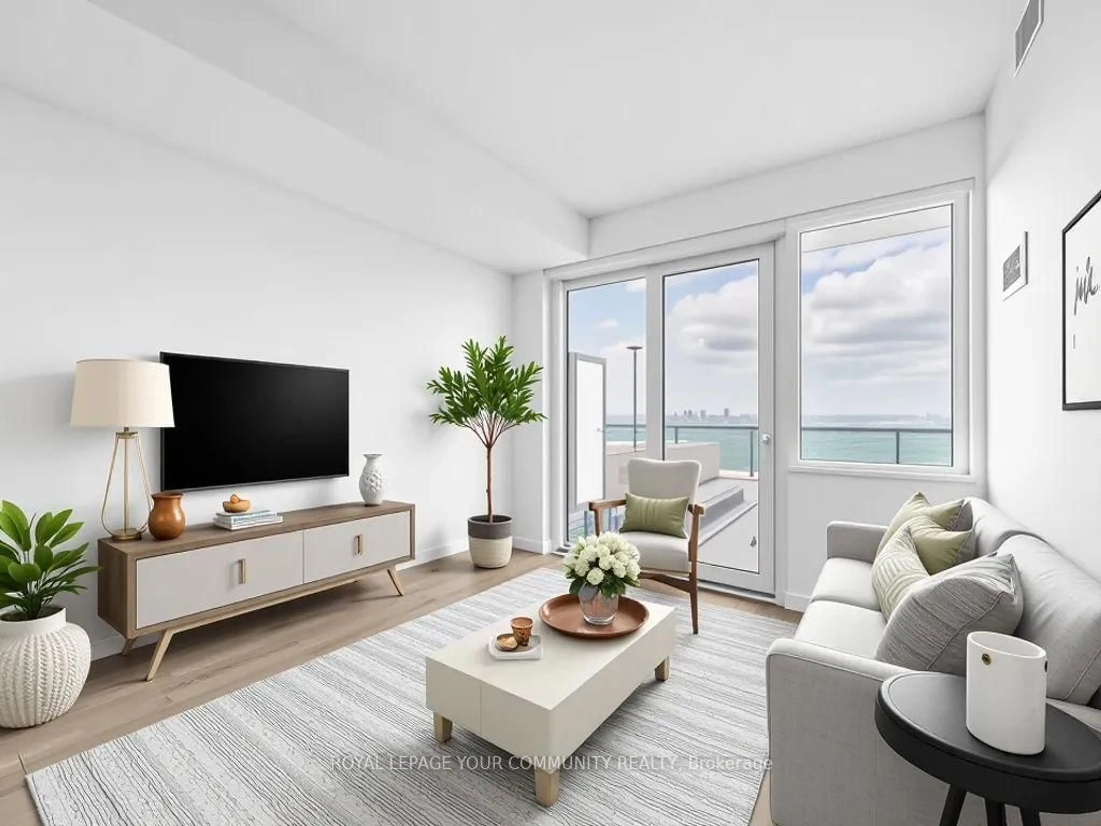 Living room with furniture, unknown for 15 Ellerslie Ave #2301, Toronto Ontario M2N 0L7