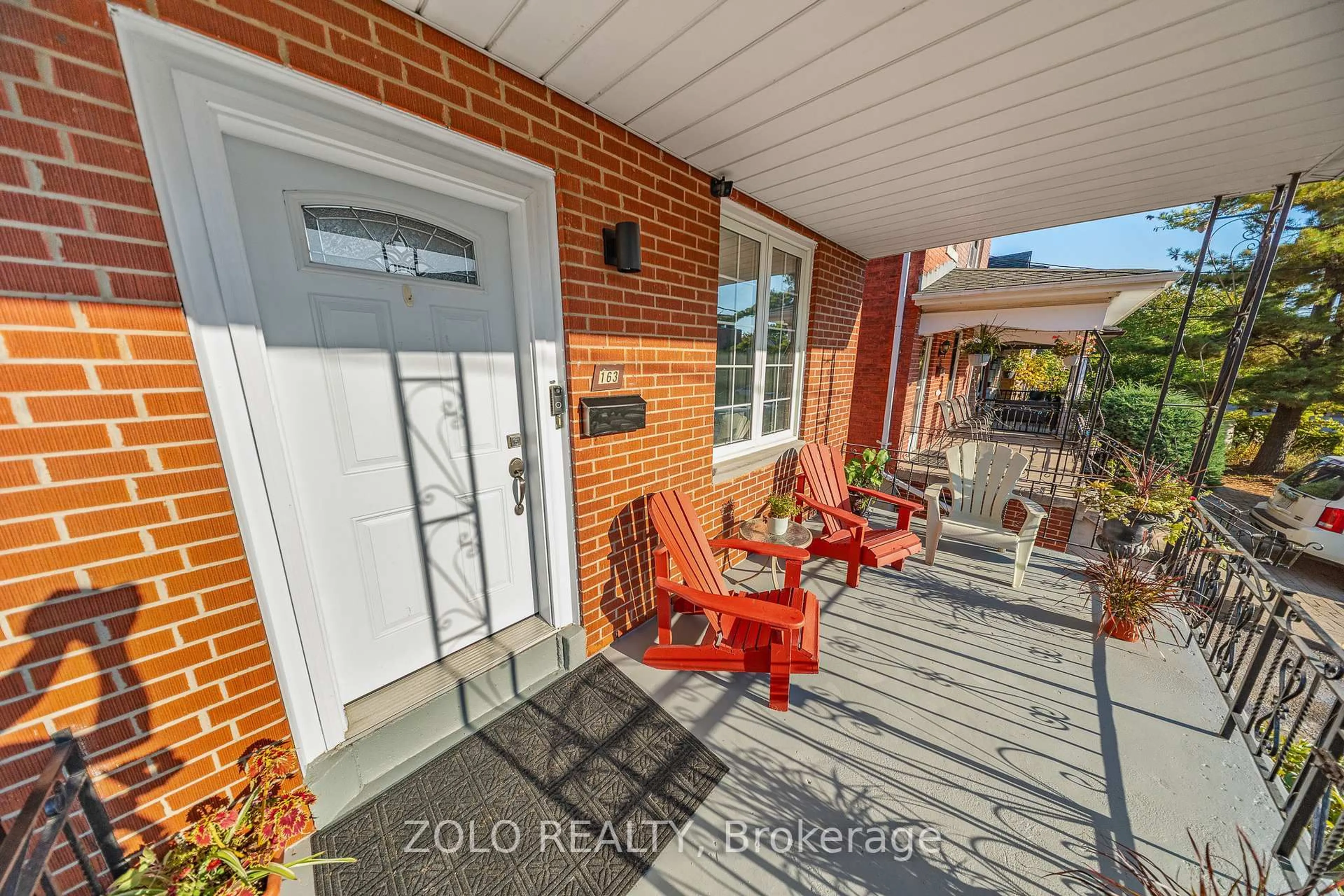Patio, street for 163 Cedric Ave, Toronto Ontario M6C 3X7
