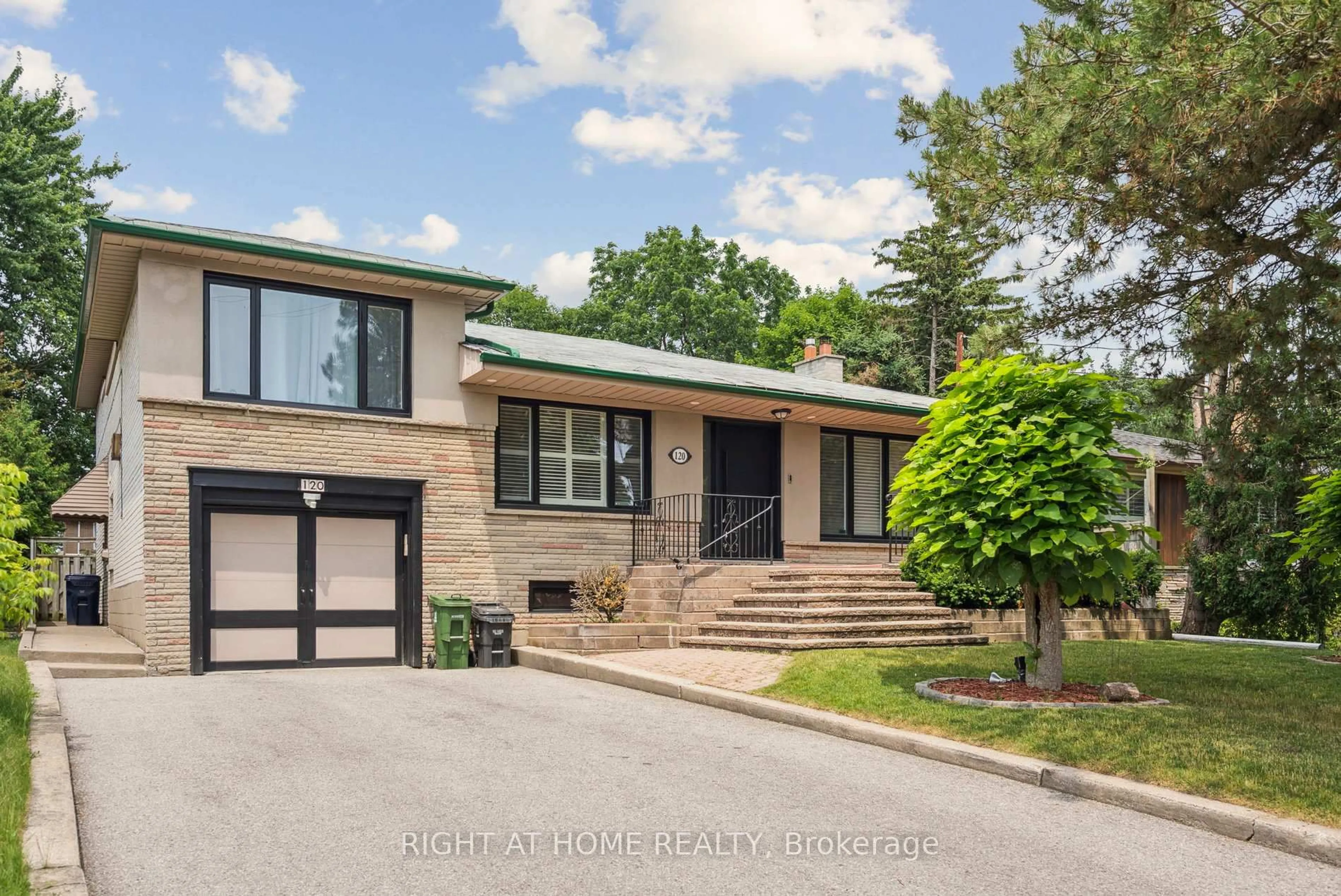 Home with brick exterior material, street for 120 Santa Barbara Rd, Toronto Ontario M2N 2C5