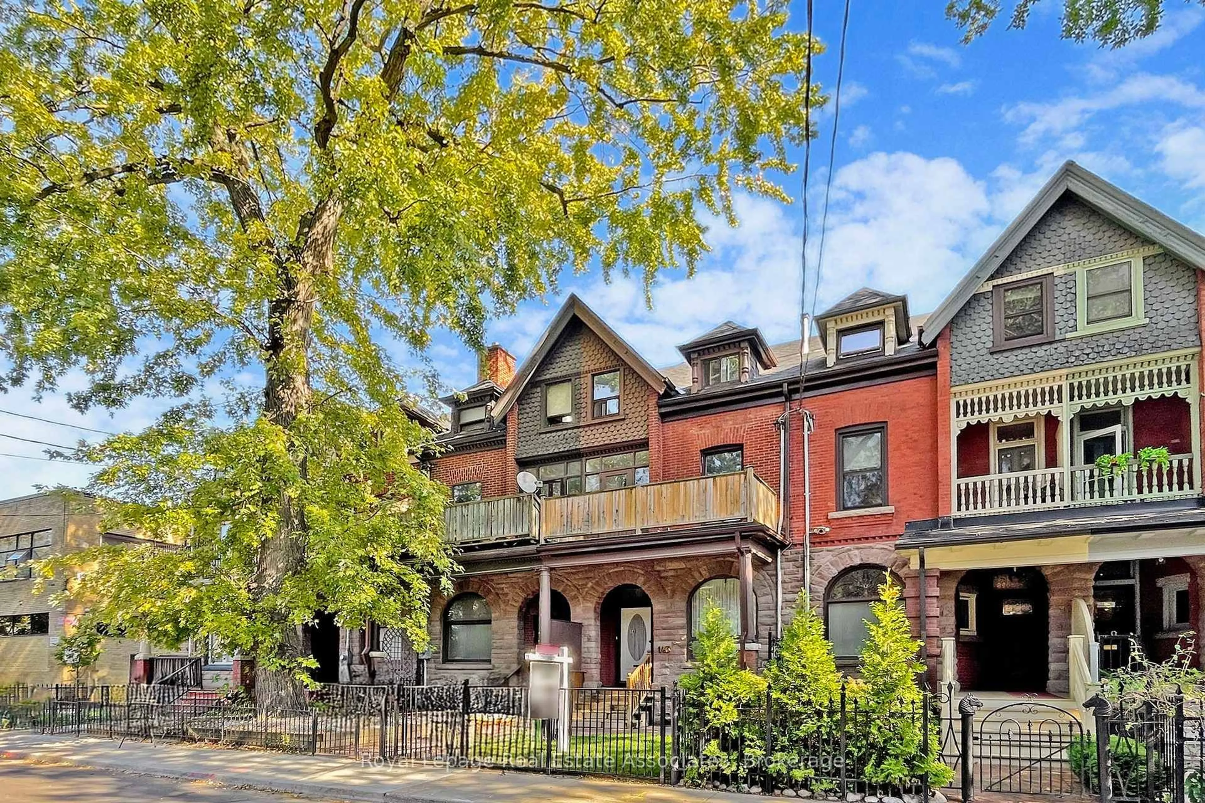 Home with brick exterior material, street for 143 Seaton St, Toronto Ontario M5A 2T2