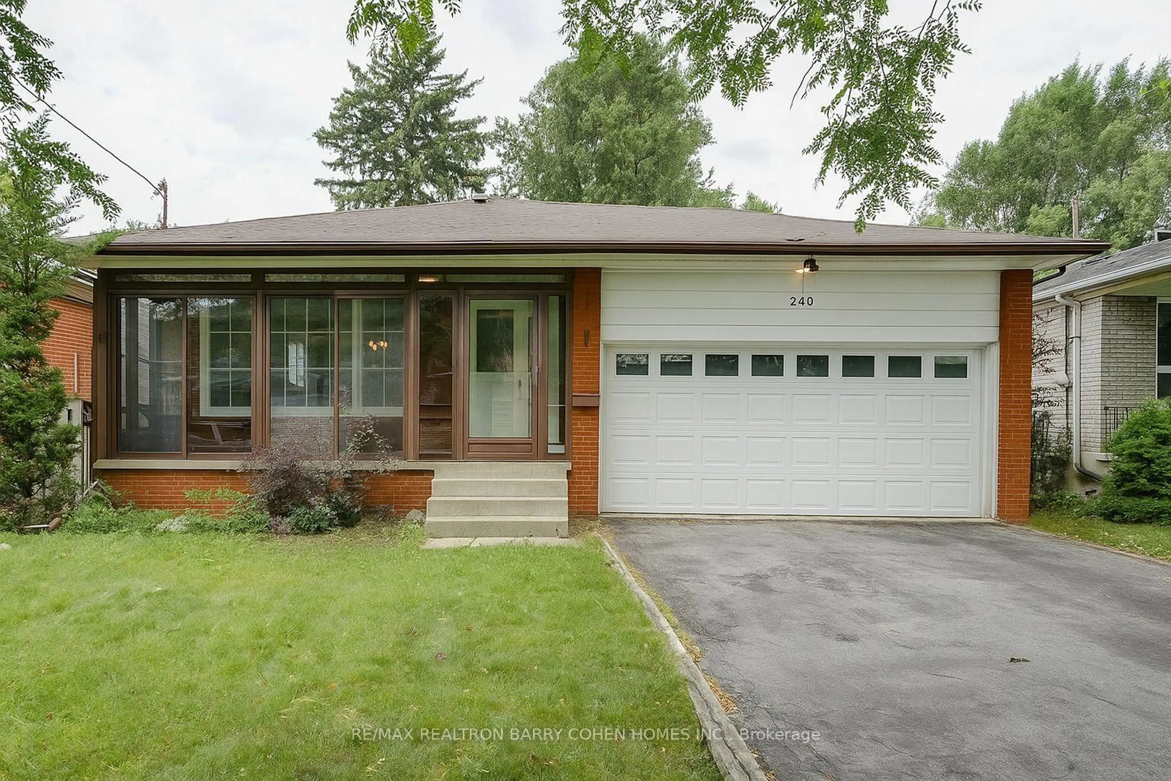Home with brick exterior material, street for 240 Dunview Ave, Toronto Ontario M2N 4J2