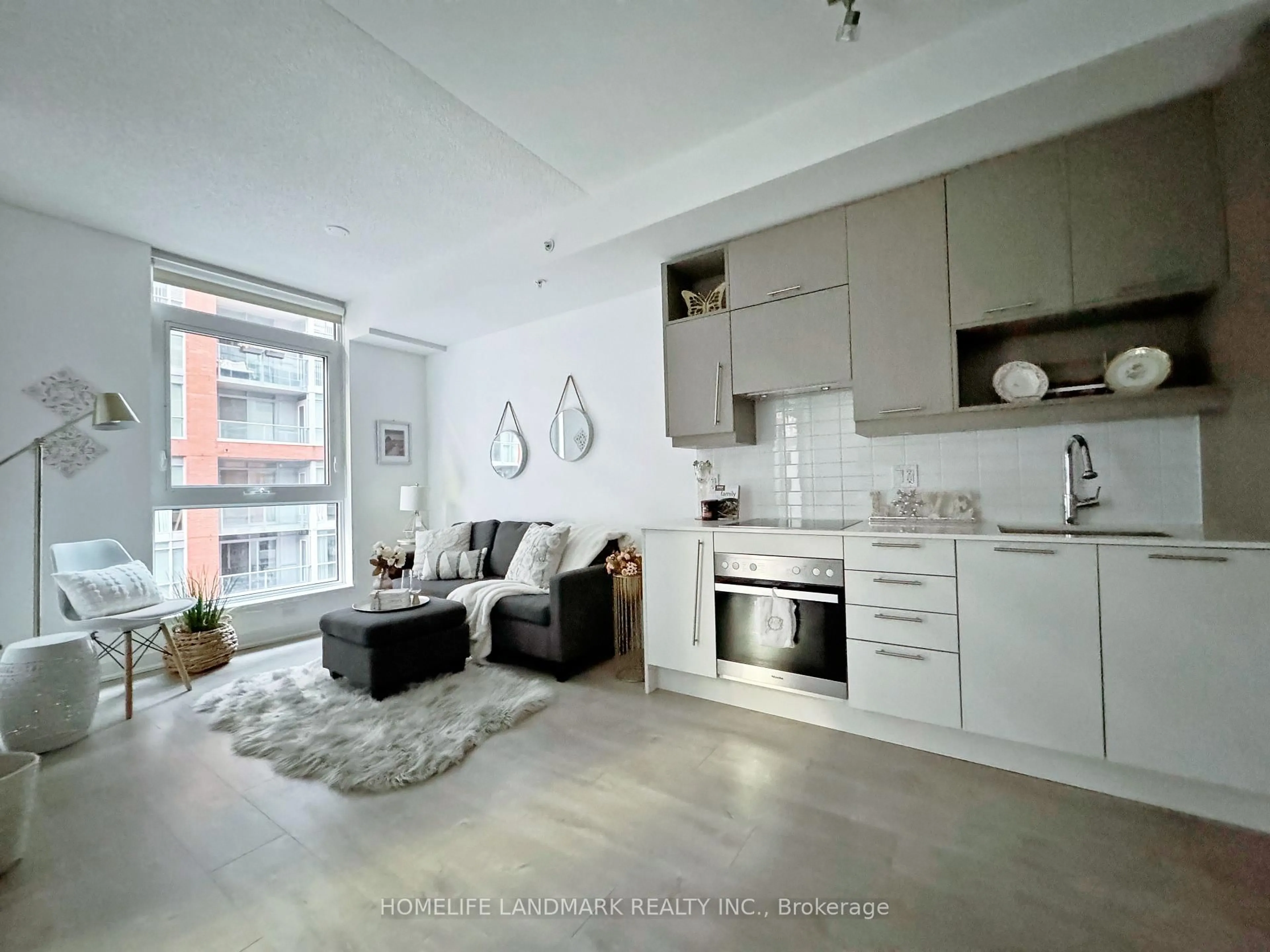 Open concept kitchen, unknown for 30 Nelson St #418, Toronto Ontario M5V 0H5