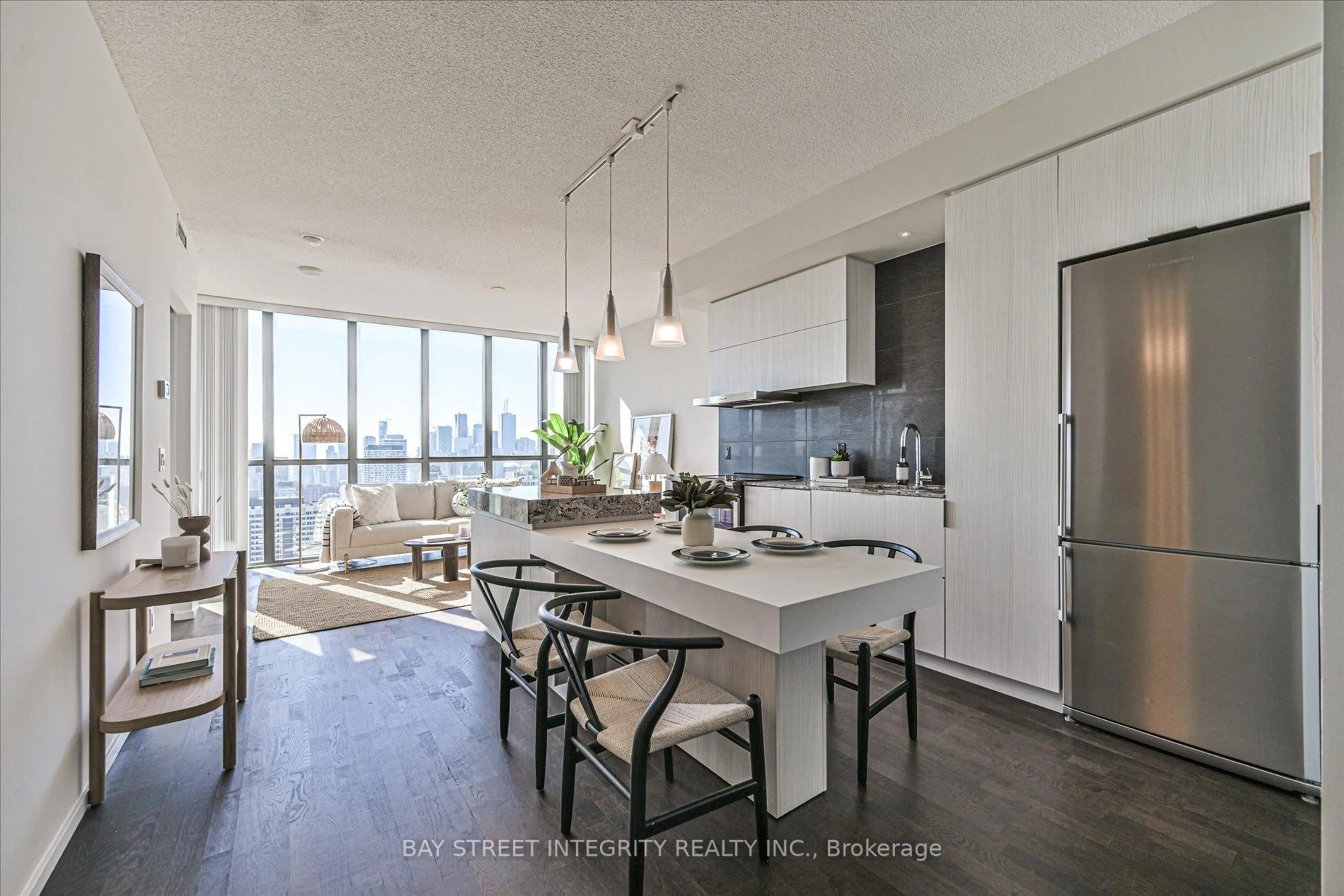 Open concept kitchen, unknown for 101 Charles St #3203, Toronto Ontario M4Y 0A9