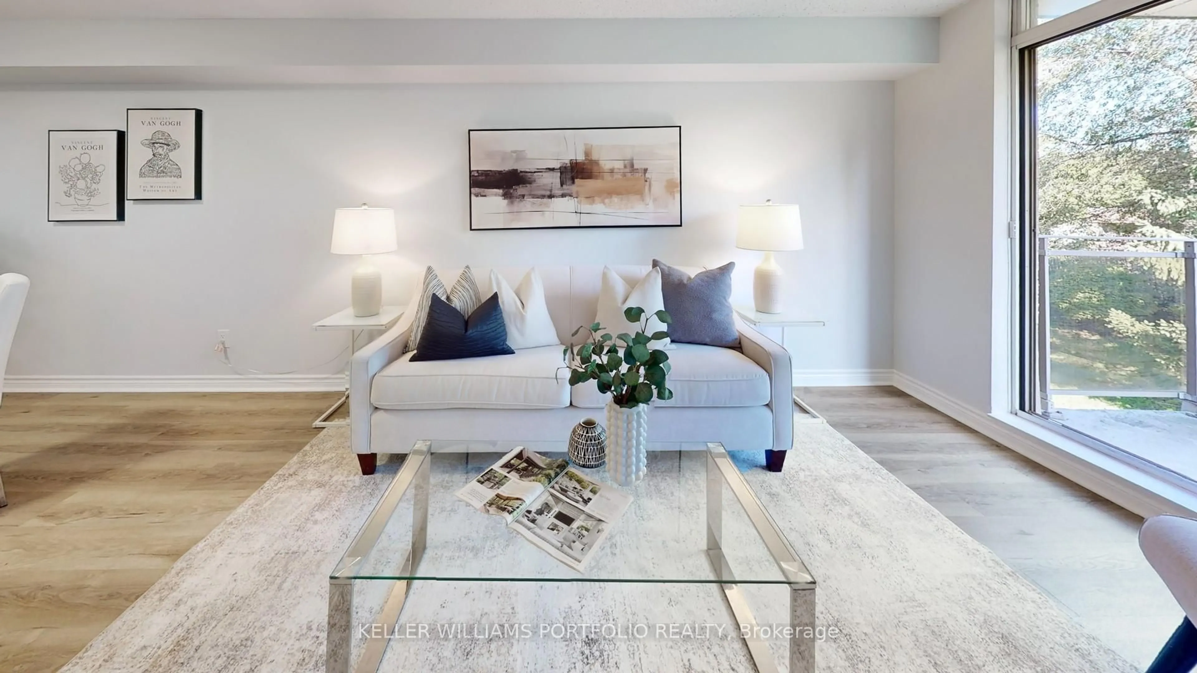 Living room with furniture, unknown for 1730 Eglinton Ave #206, Toronto Ontario M4A 2X9