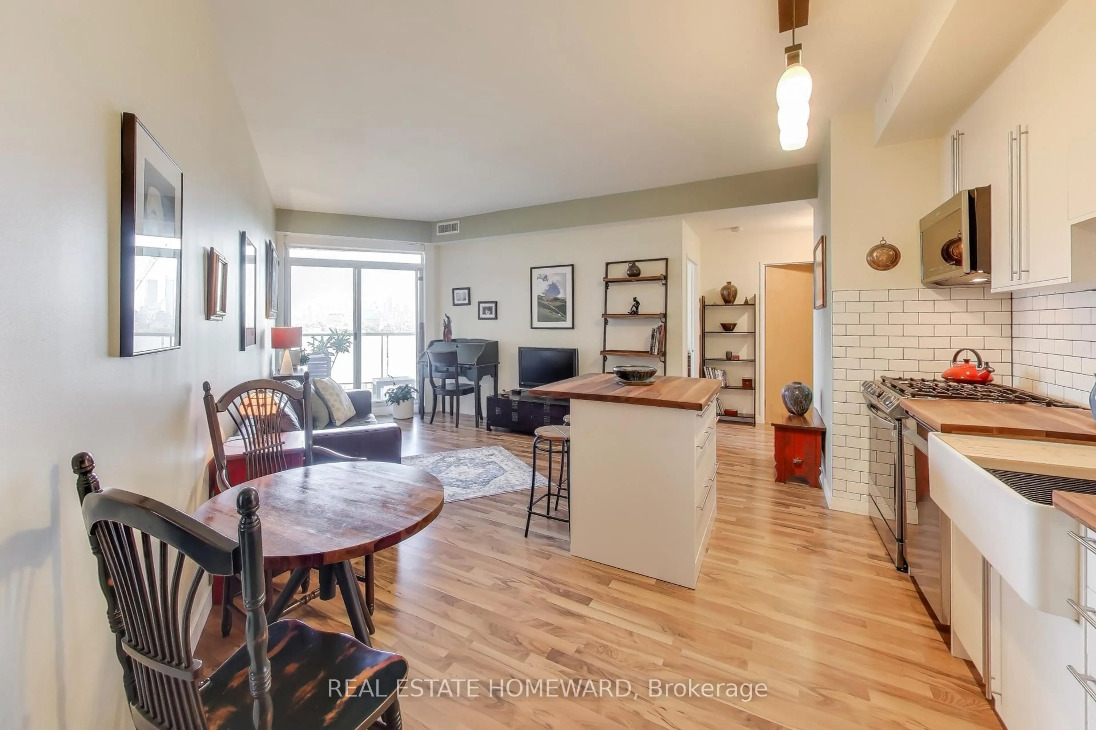 Living room with furniture, unknown for 1 Shaw St #1201, Toronto Ontario M6K 0A1