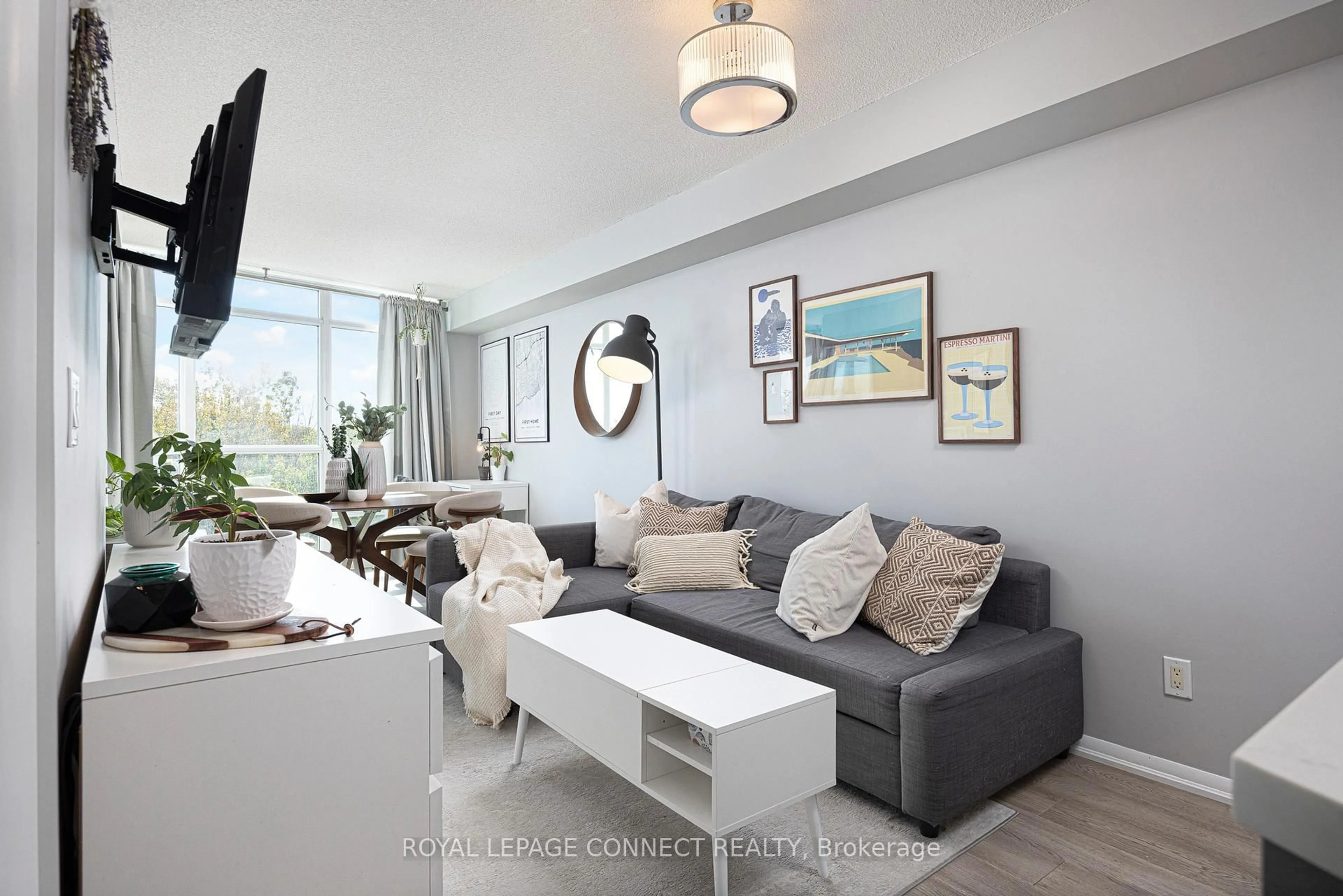 Living room with furniture, unknown for 231 Fort York Blvd #609, Toronto Ontario M5V 1B2