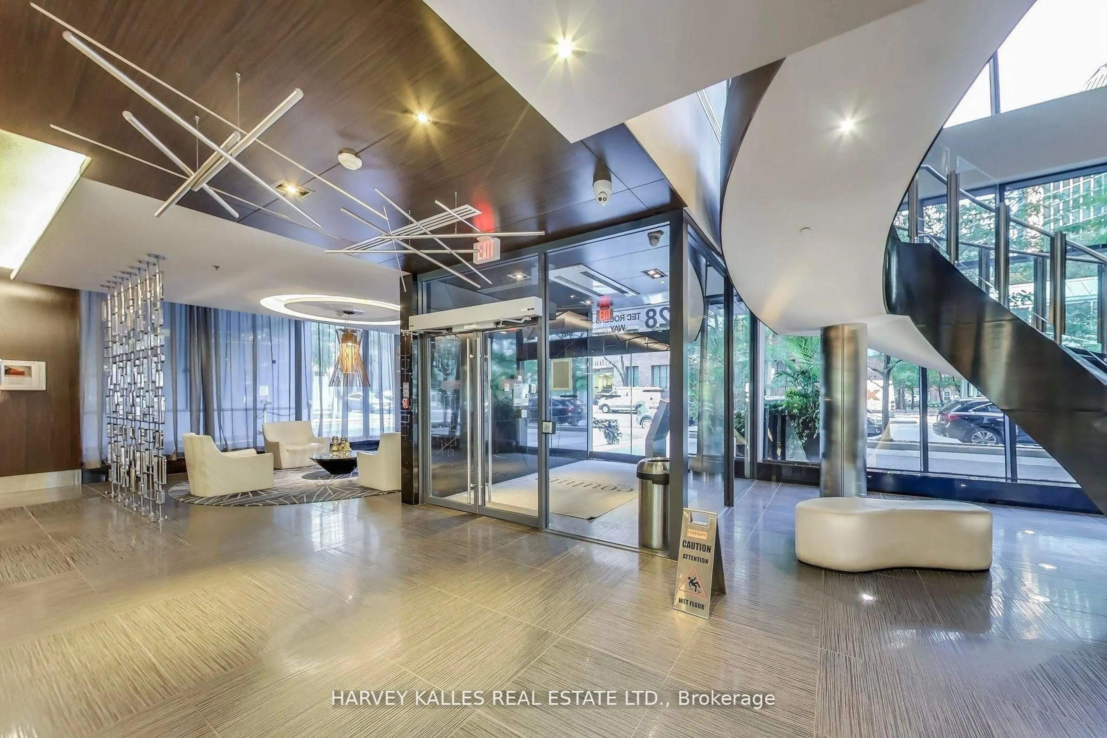 Lobby for 28 Ted Rogers Way #3609, Toronto Ontario M4Y 2J4