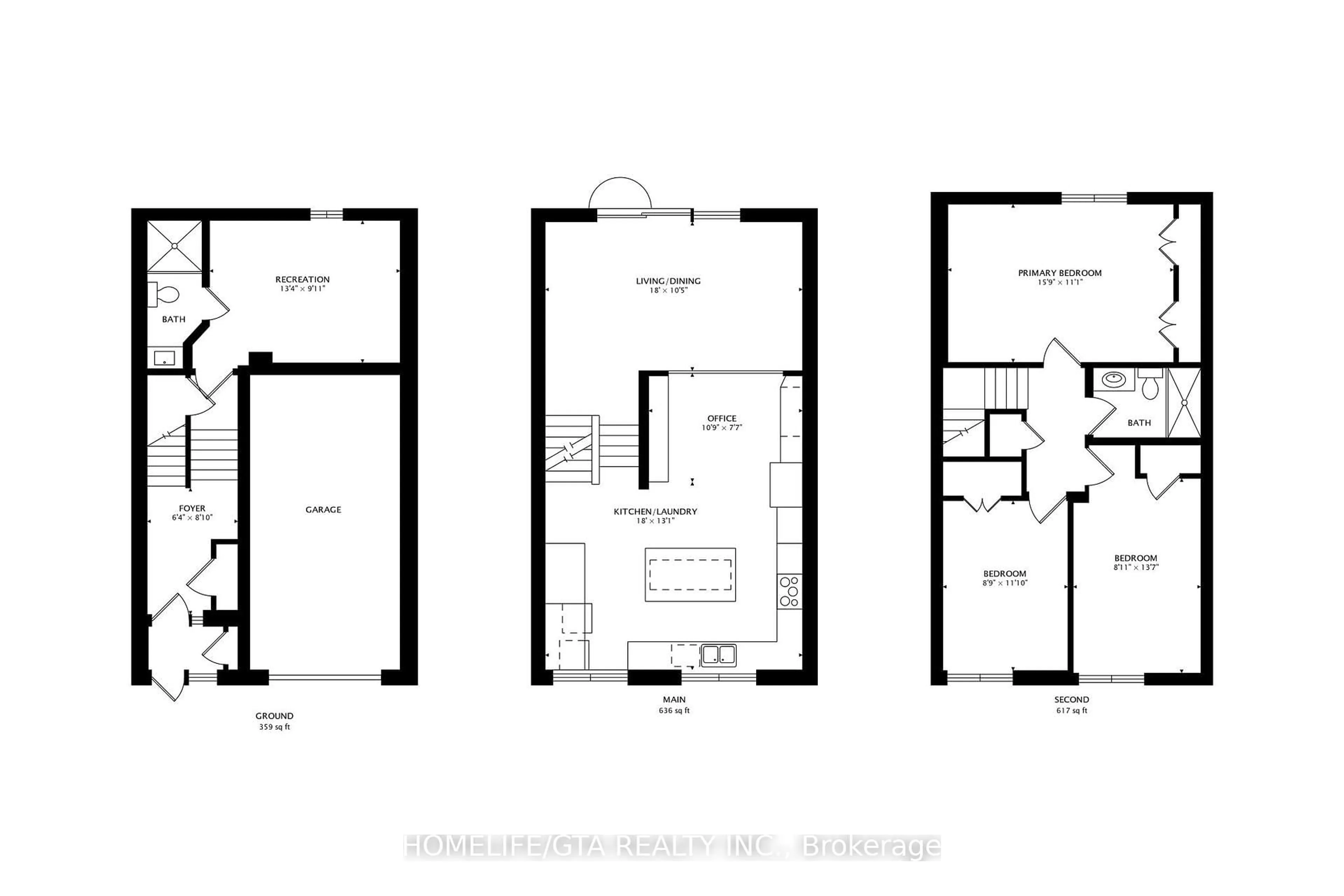 Floor plan for 6 Windy Gfwy, Toronto Ontario M3C 3A7