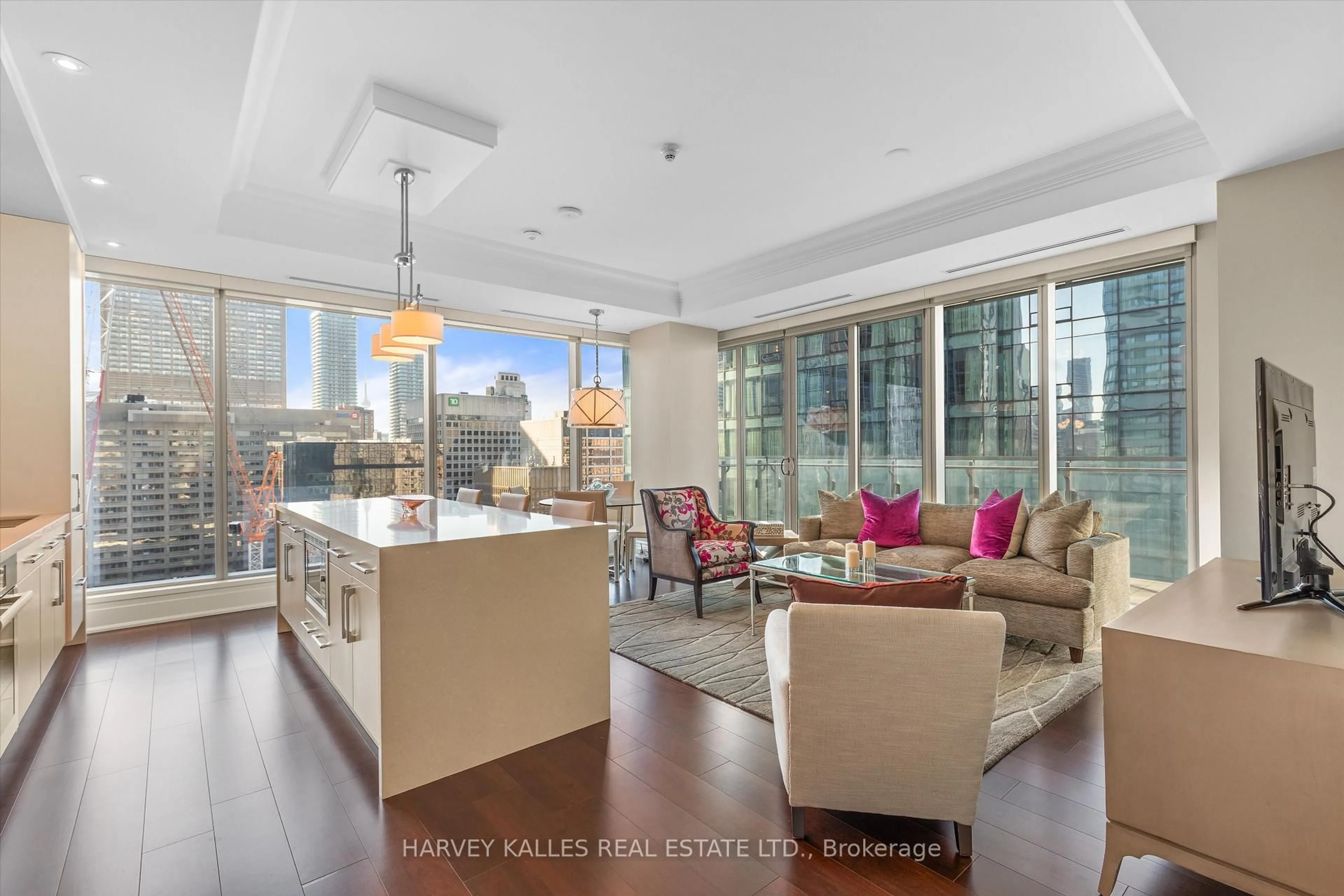 Open concept kitchen, unknown for 55 Scollard St #1805, Toronto Ontario M5R 0A1