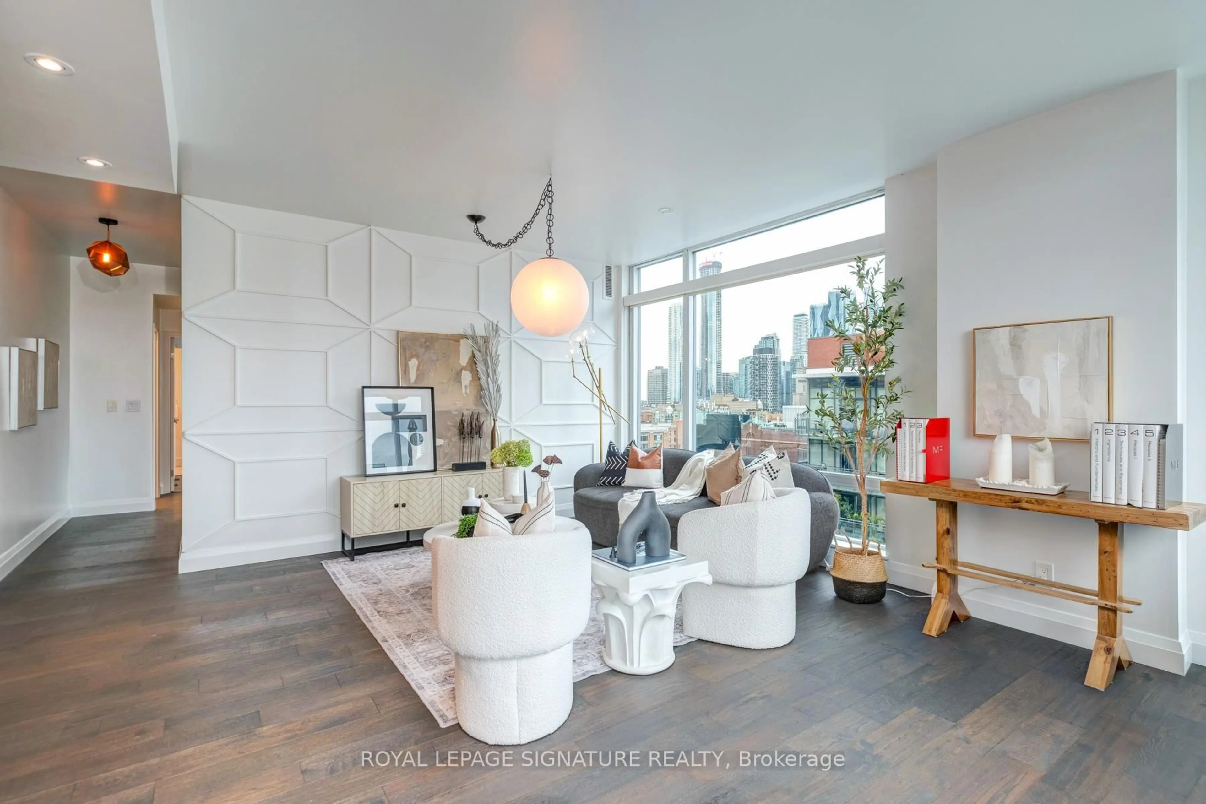 Living room with furniture, unknown for 333 Adelaide St #1202, Toronto Ontario M5A 4T4