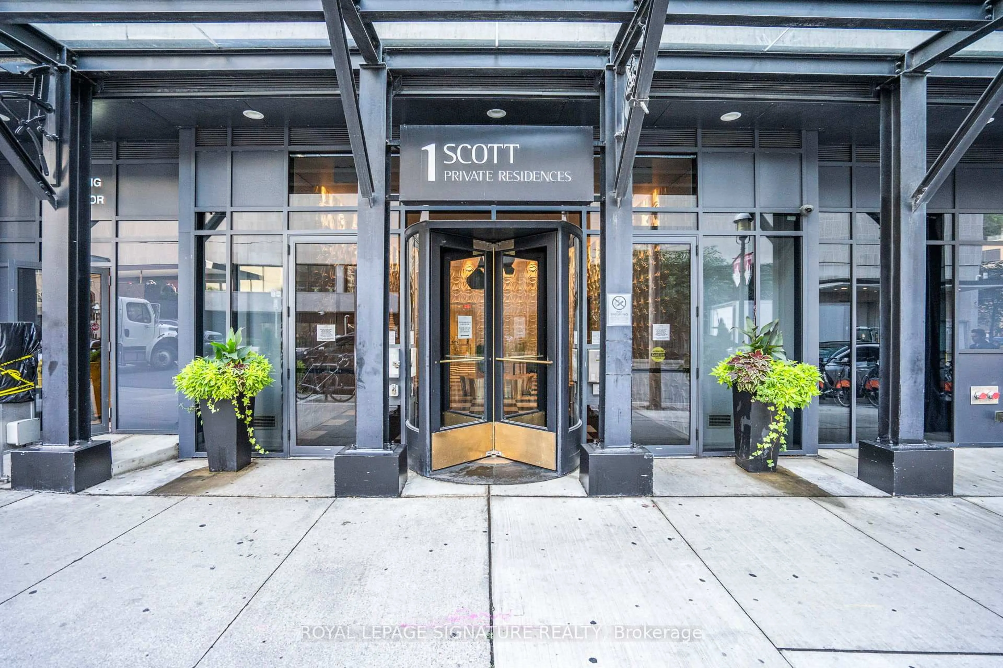 Lobby for 1 Scott St #801, Toronto Ontario M5V 1A1
