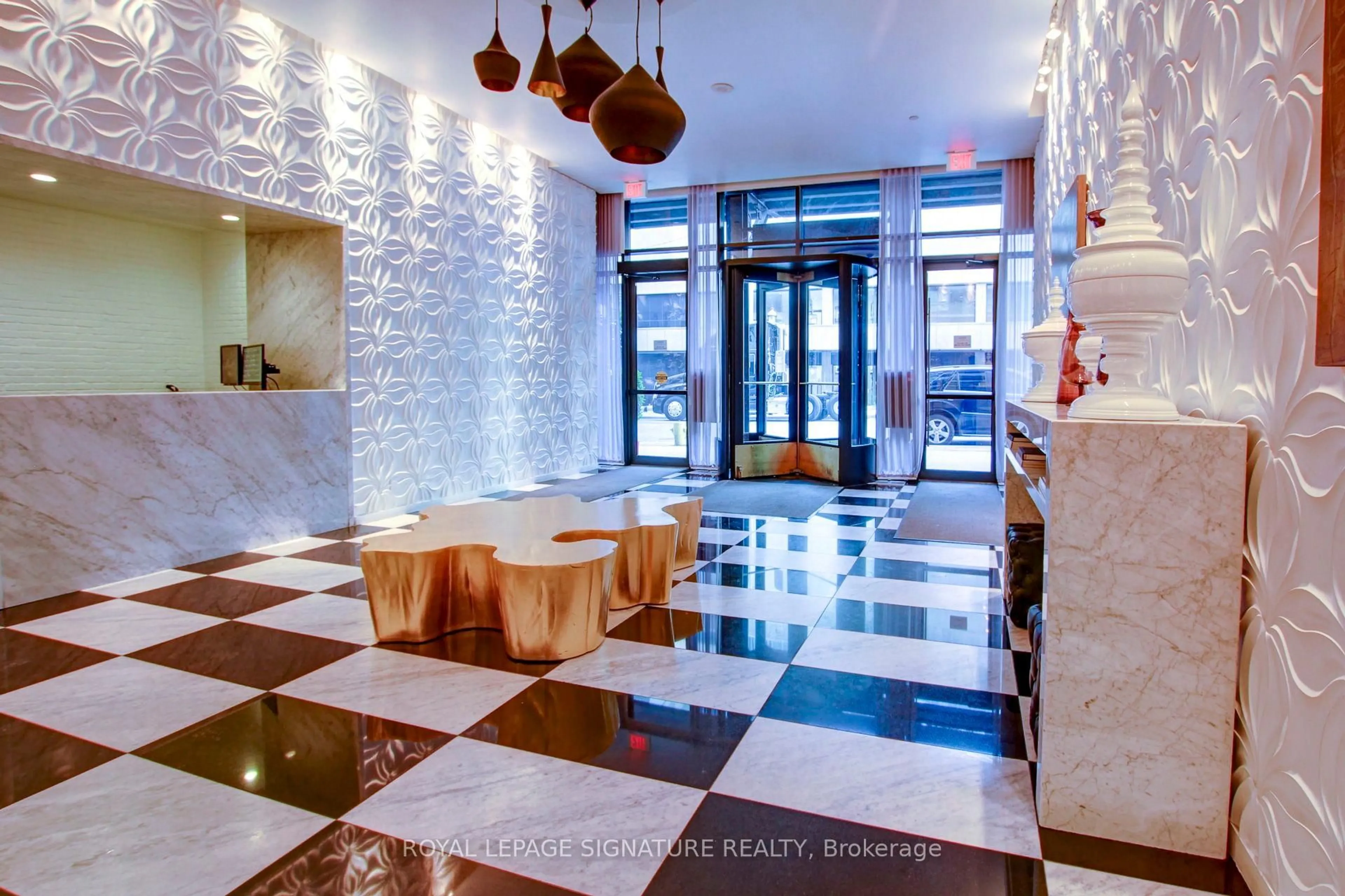 Lobby for 1 Scott St #801, Toronto Ontario M5V 1A1