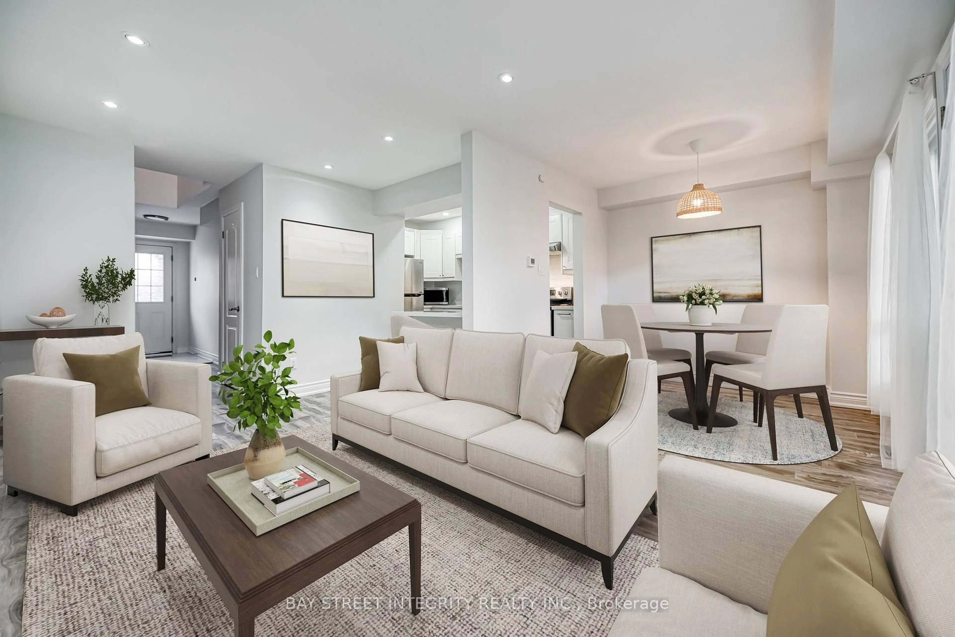 Living room with furniture, unknown for 72 Elsa Vine Way, Toronto Ontario M2J 4H9