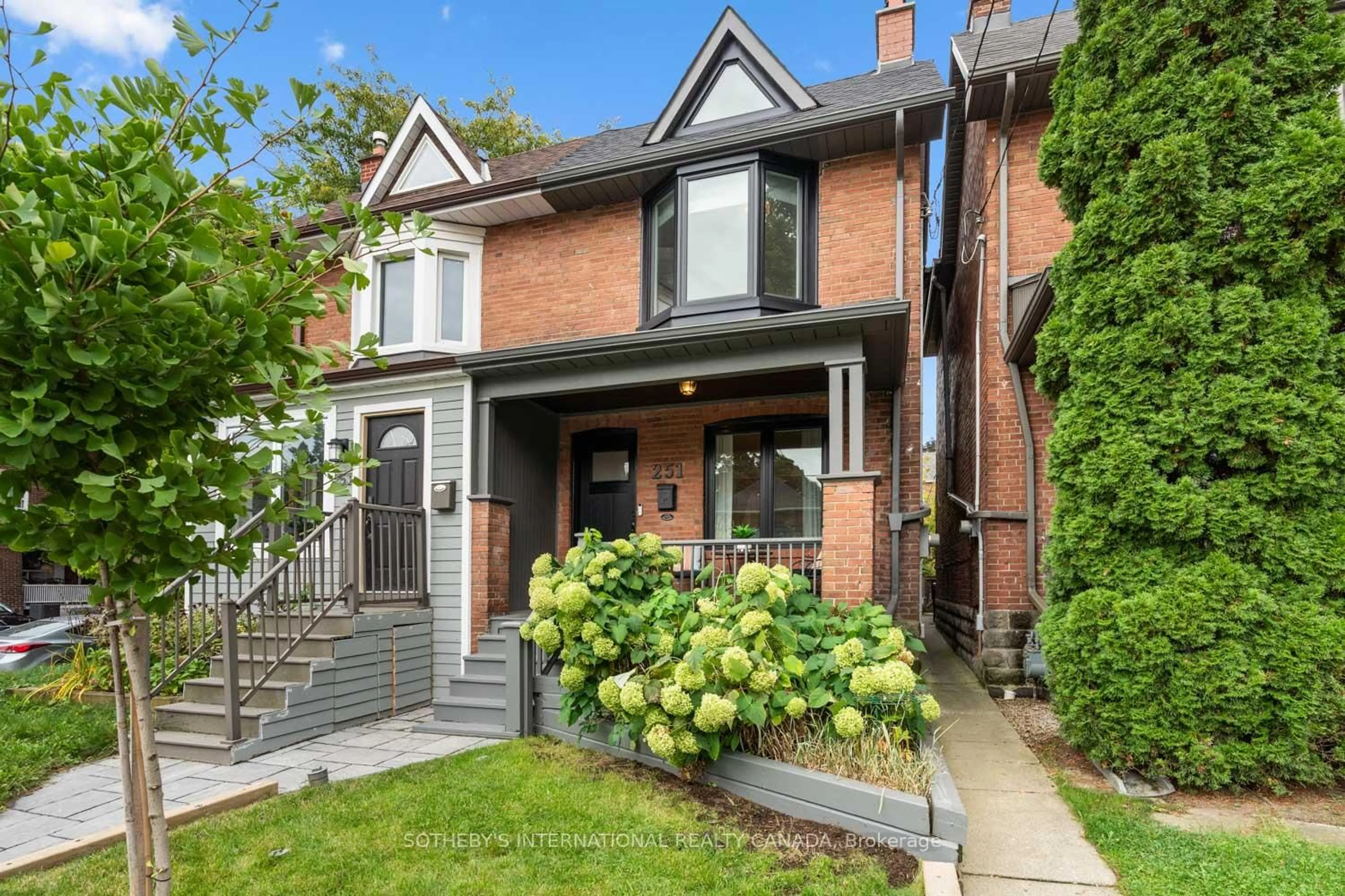 Home with brick exterior material, street for 251 Bowood Ave, Toronto Ontario M4N 1Y7