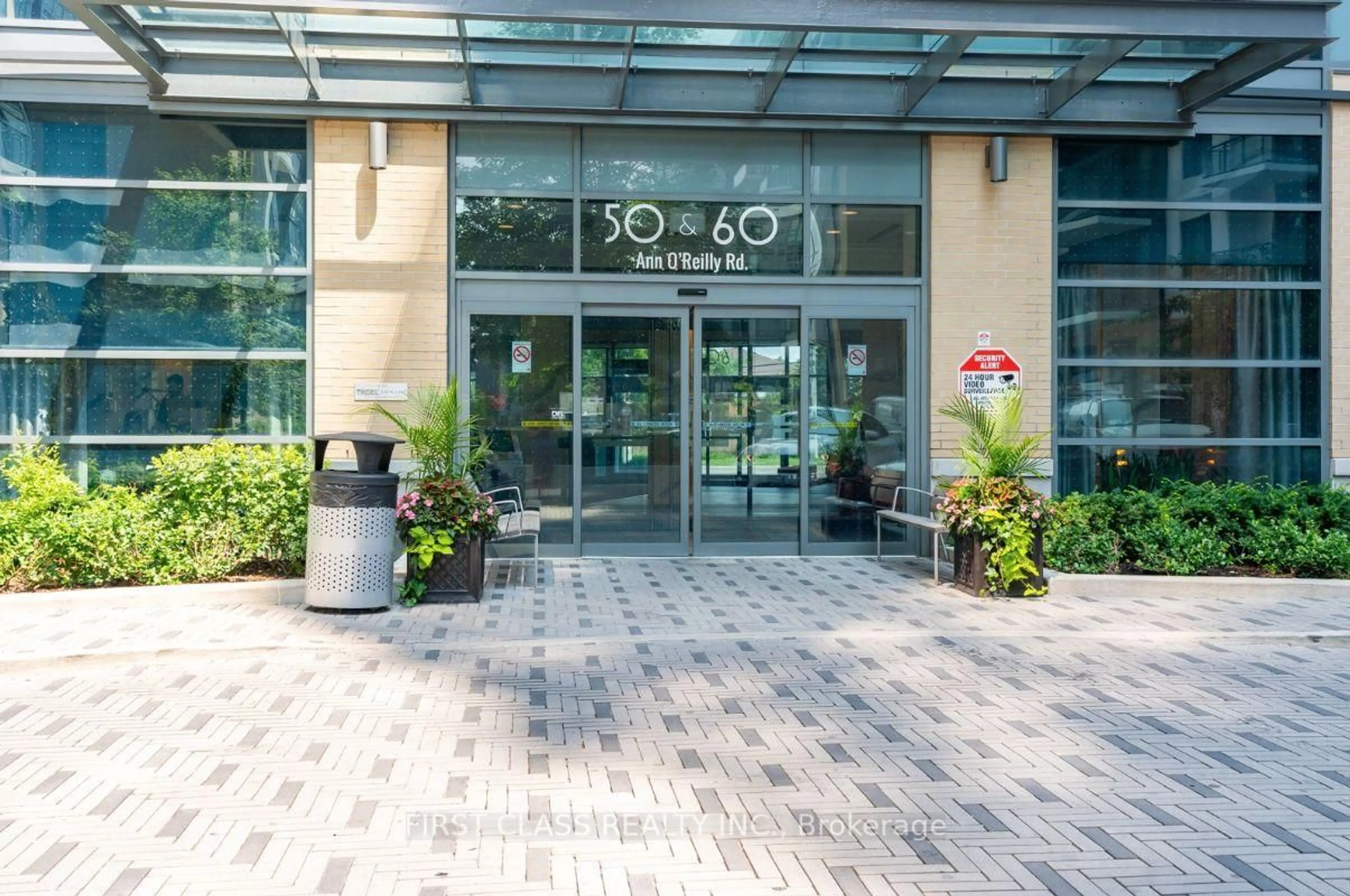 Patio, building for 50 Ann O'reilly Rd #1312, Toronto Ontario M2J 0C9
