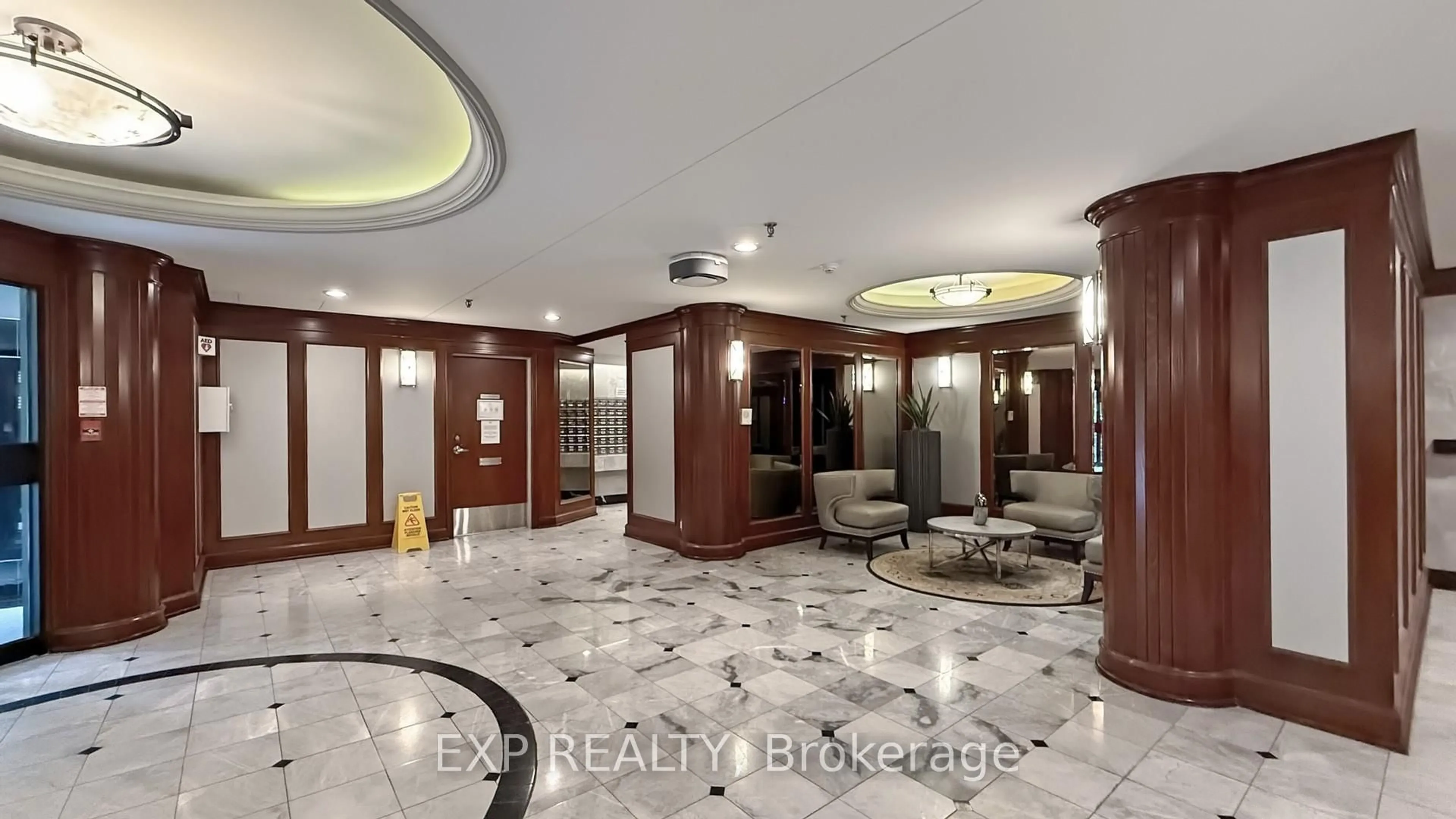 Lobby for 1121 Steeles Ave #1411, Toronto Ontario M2R 3W7