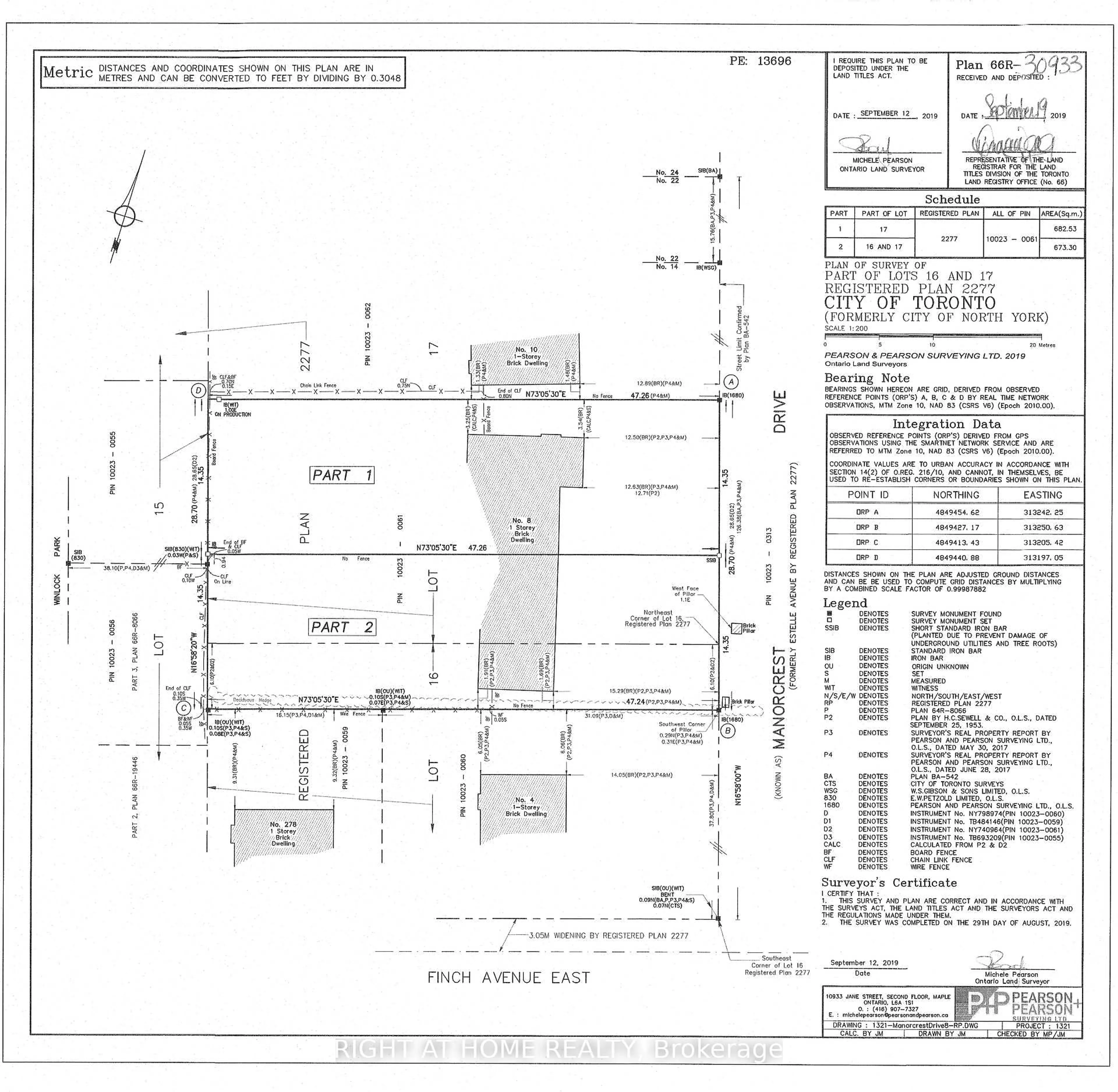 Floor plan for 8 Manorcrest Dr, Toronto Ontario M2N 5K1
