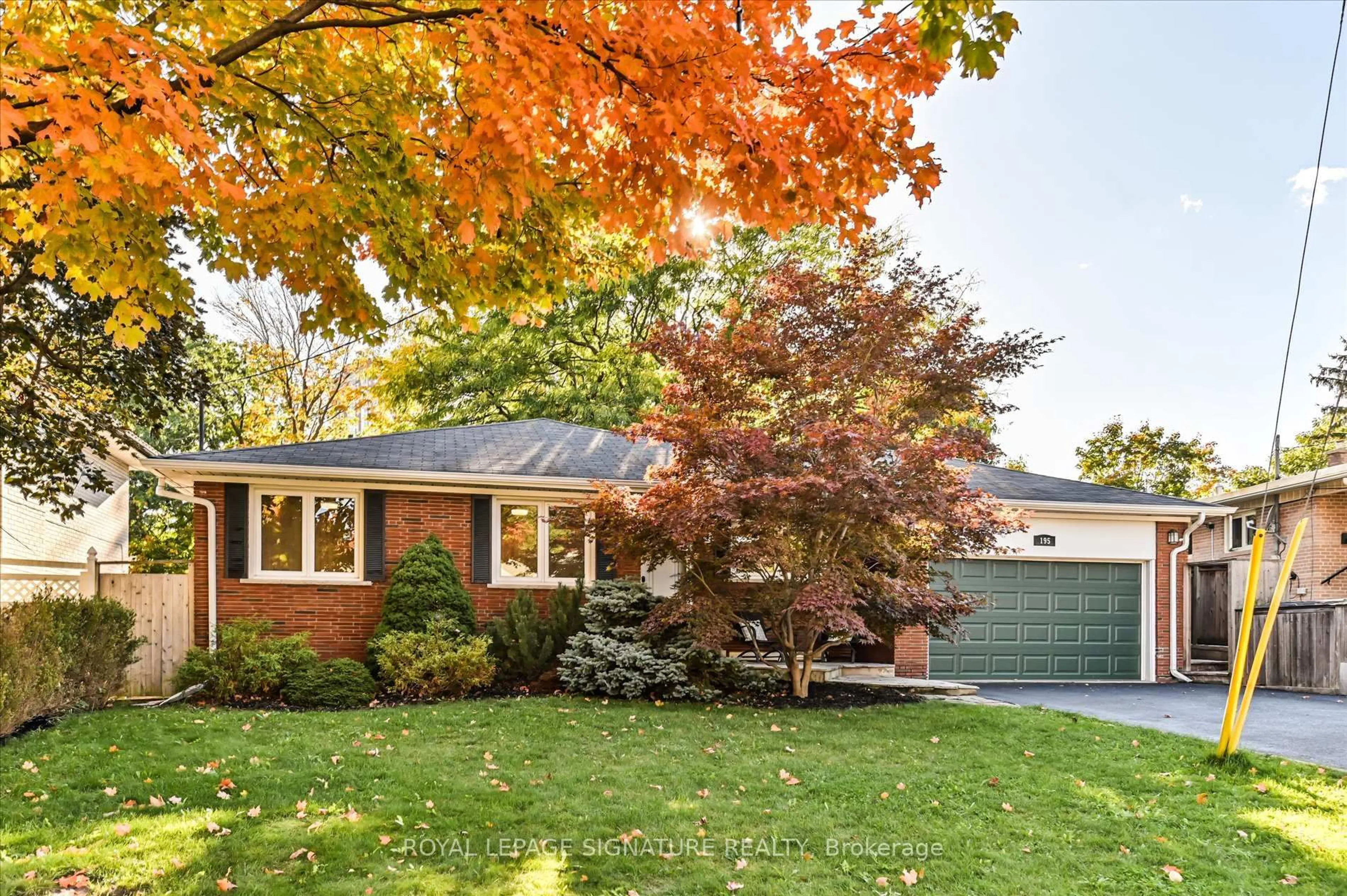 Home with brick exterior material, street for 195 Sweeney Dr, Toronto Ontario M4A 1V5