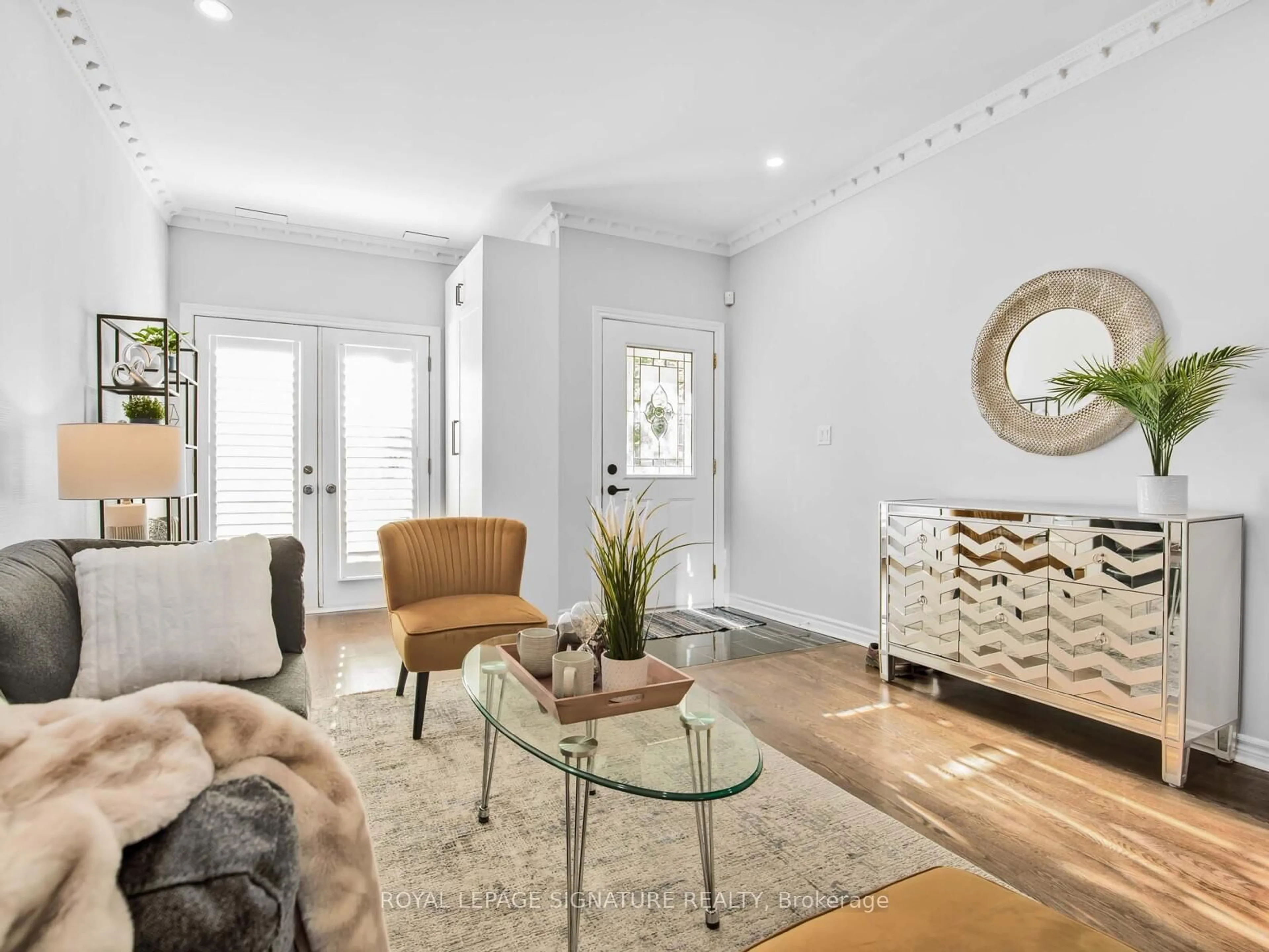 Living room with furniture, unknown for 85 David Dunlap Circ, Toronto Ontario M3C 4B9