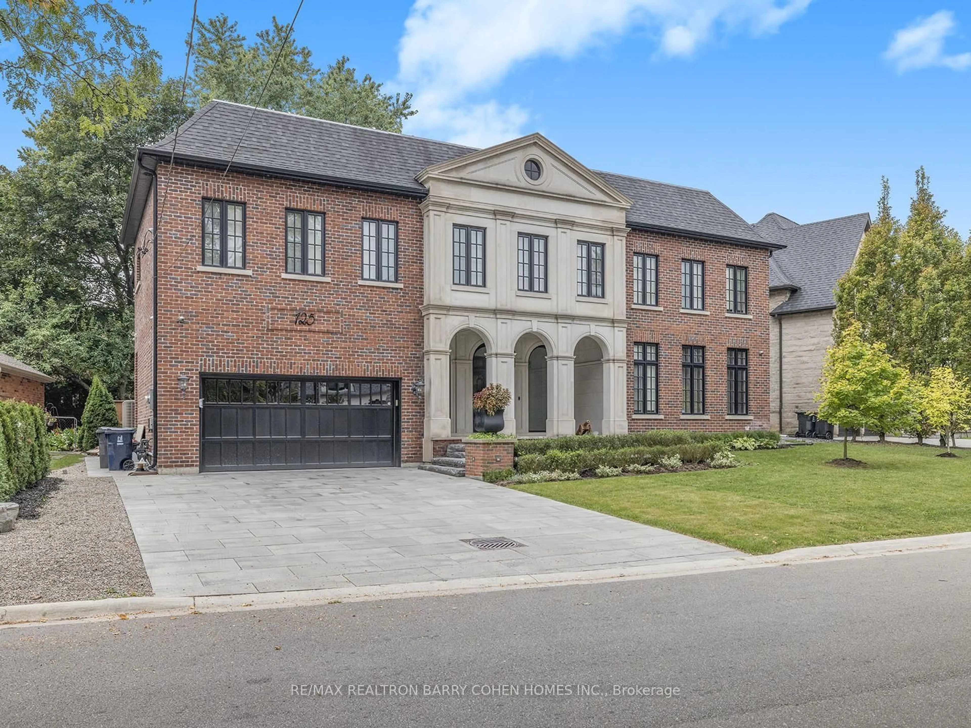 Home with brick exterior material, street for 125 Sandringham Dr, Toronto Ontario M3H 1E2