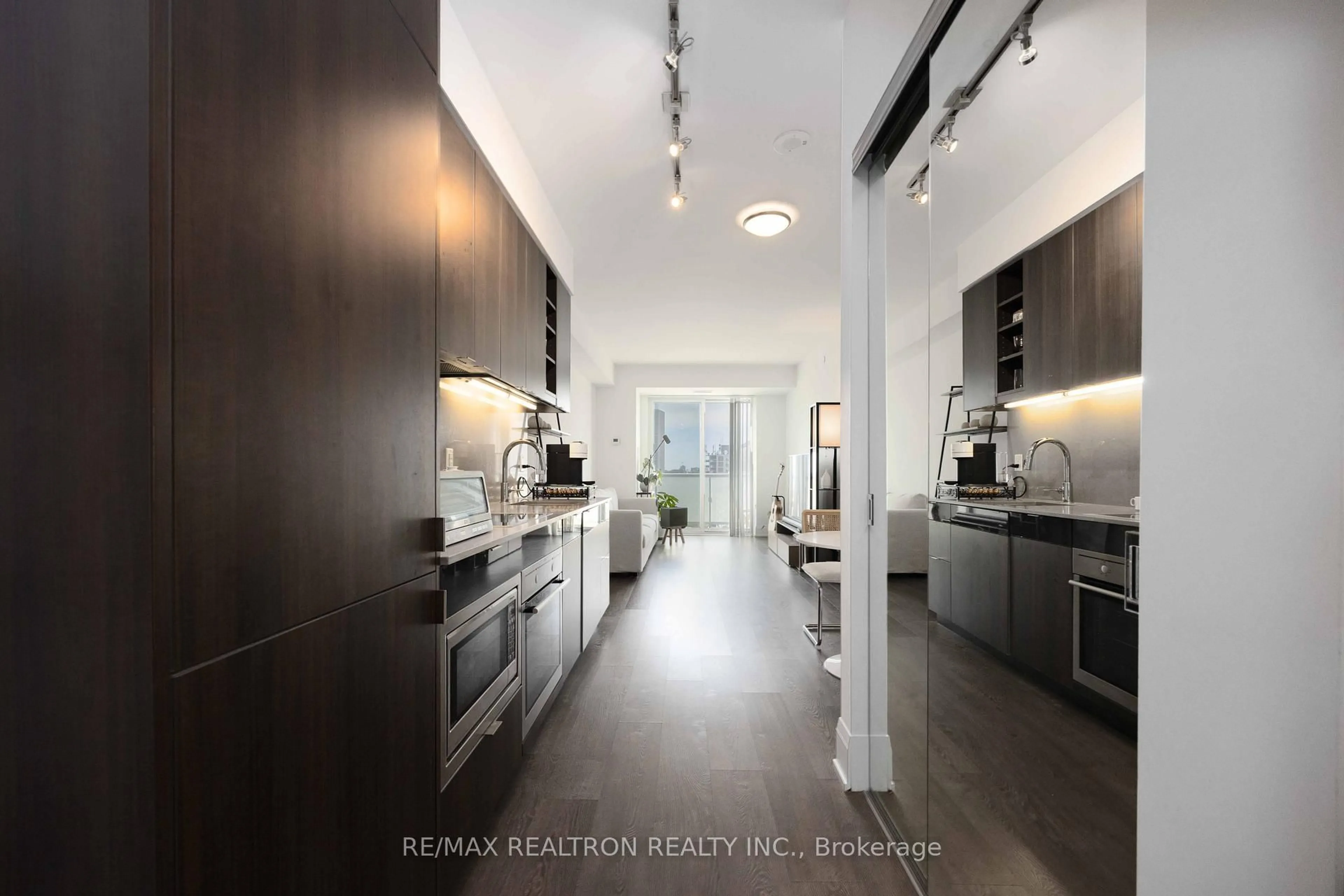 Contemporary kitchen, ceramic/tile floor for 101 Erskine Ave #1312, Toronto Ontario M4P 1Y5