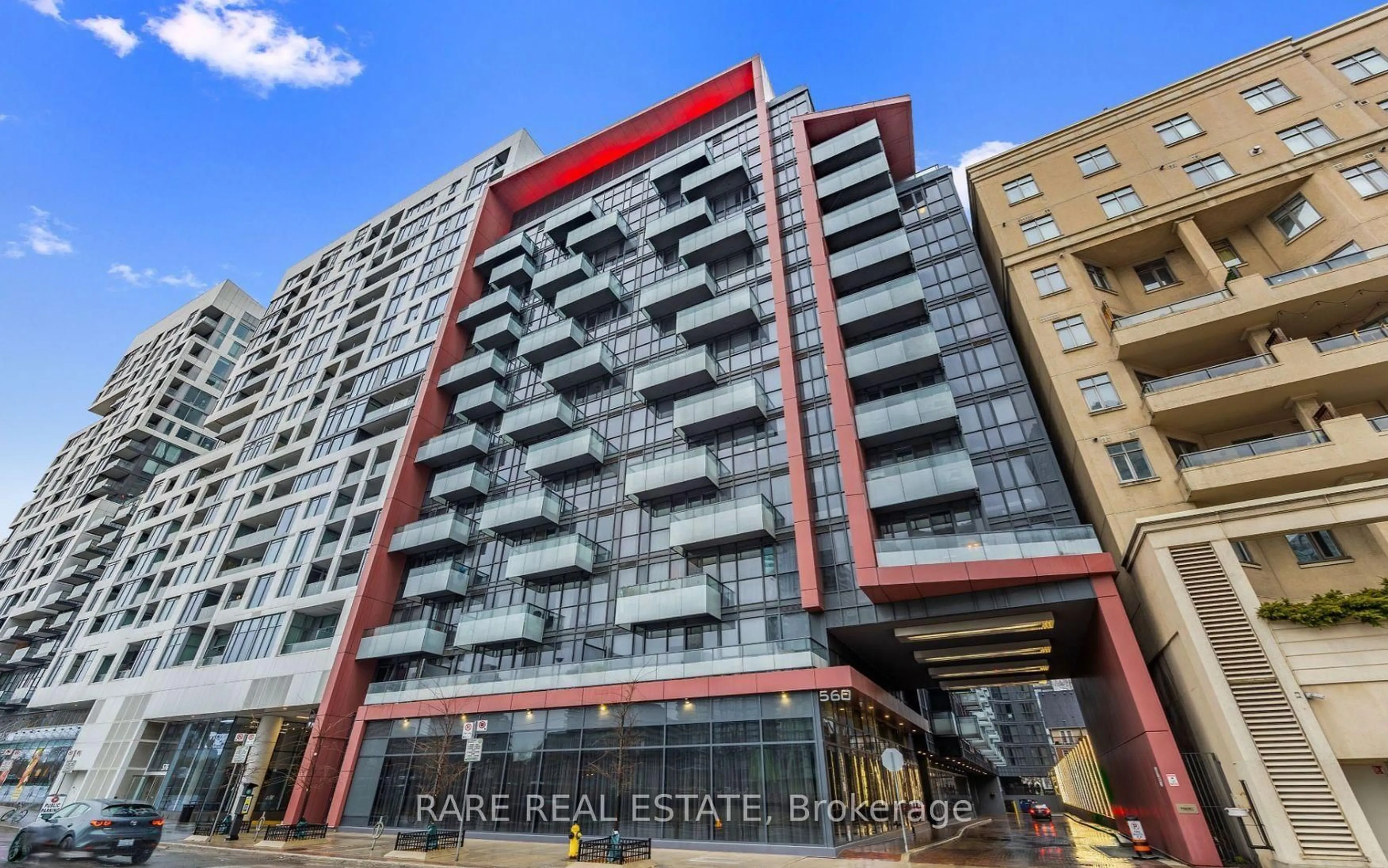 Patio, building for 560 Front St #925, Toronto Ontario M5V 1C1