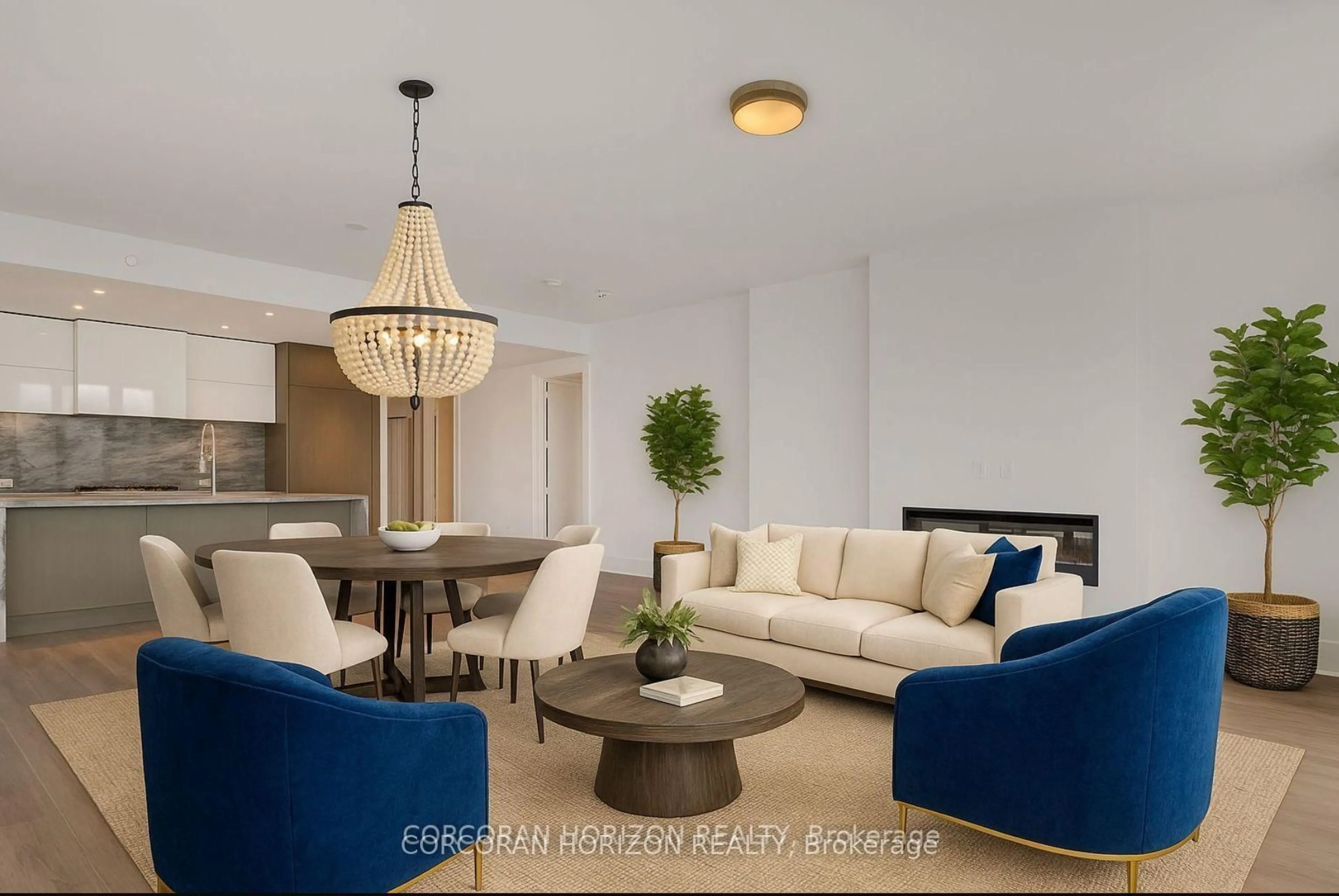 Living room with furniture, unknown for 118 Merchants' Wharf #912, Toronto Ontario M5A 0L3