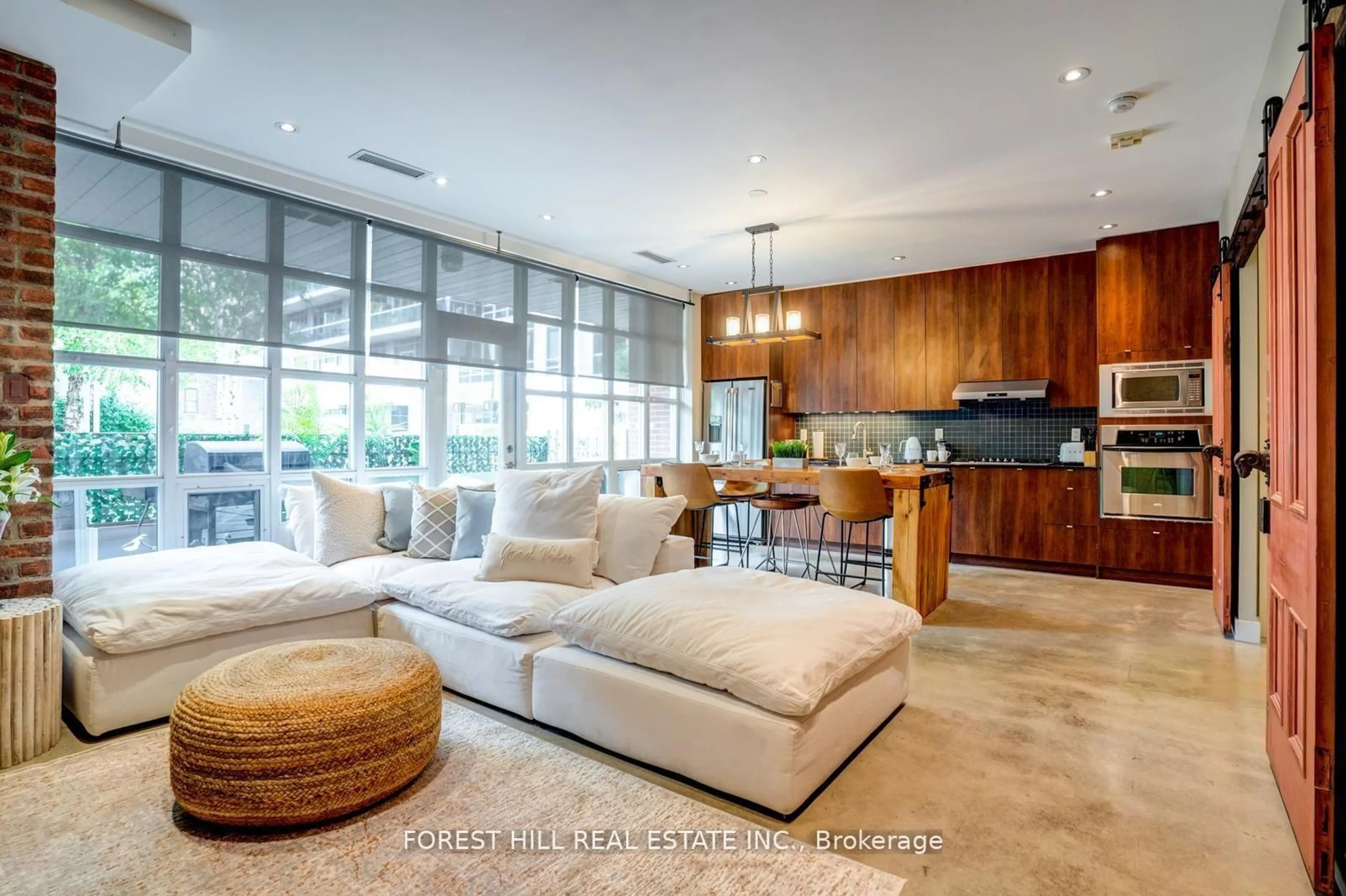 Open concept kitchen, unknown for 23 Brant St #103, Toronto Ontario M5V 2L5