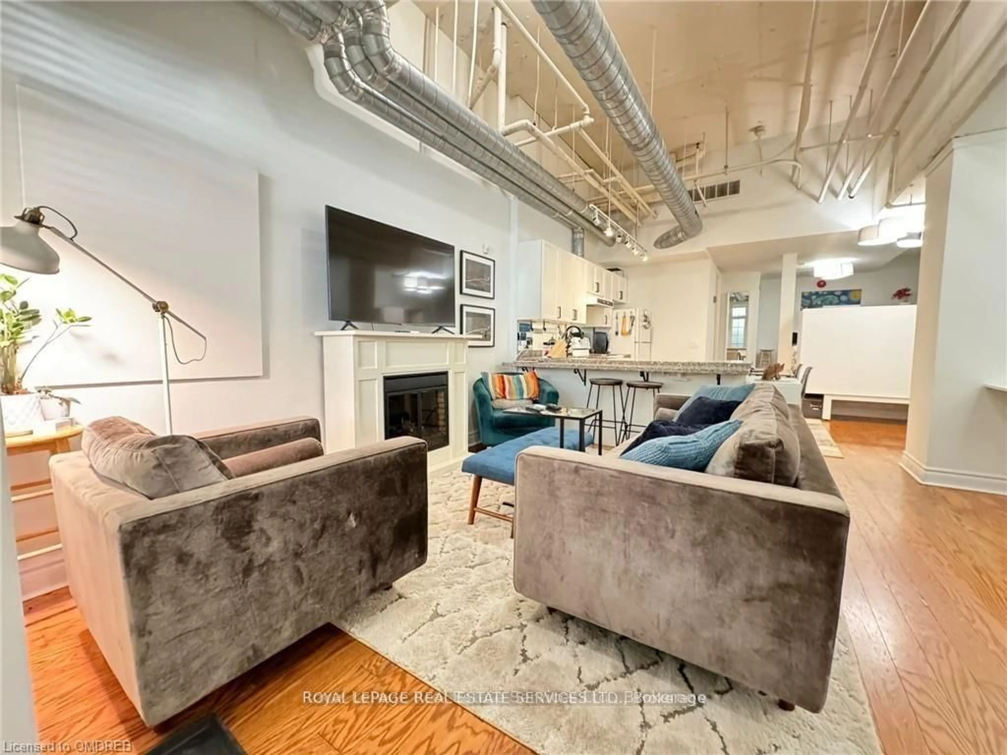 Living room with furniture, unknown for 78 St Patrick St #152, Toronto Ontario M5T 3K8