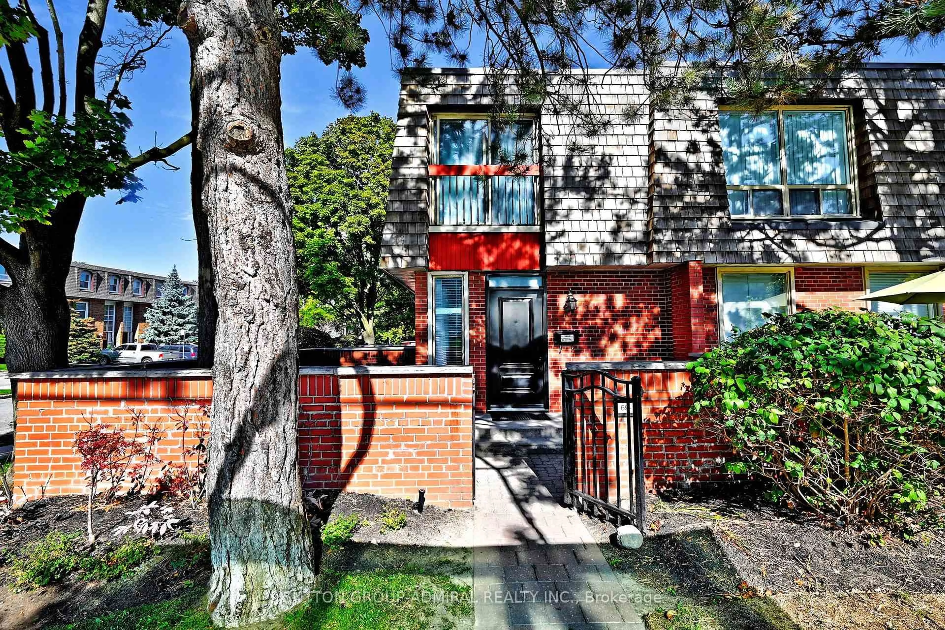 Home with brick exterior material, street for 69 Upper Canada Dr #1, Toronto Ontario M2P 2A3