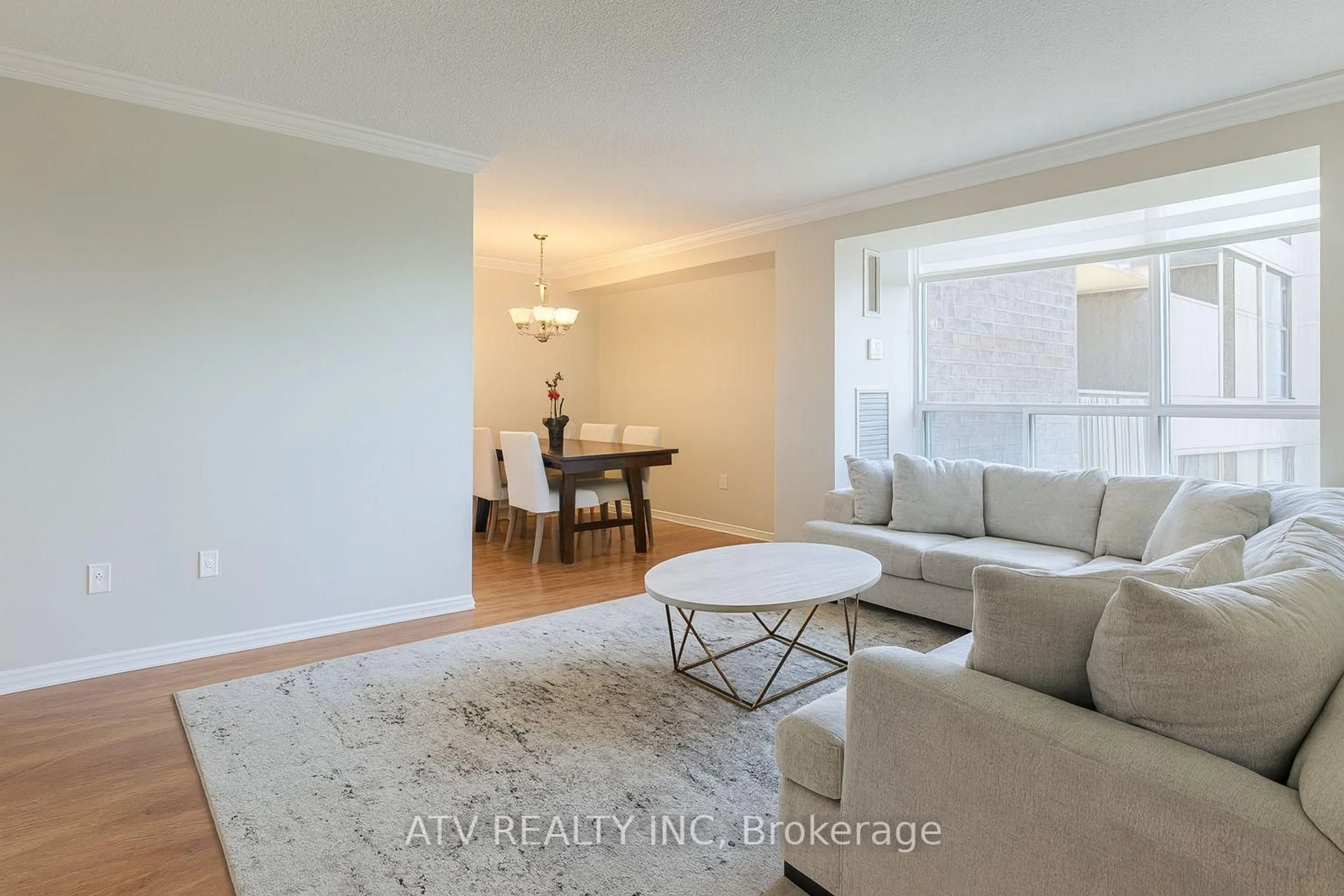 Living room with furniture, unknown for 10 Muirhead Rd #1704, Toronto Ontario M2J 4P9