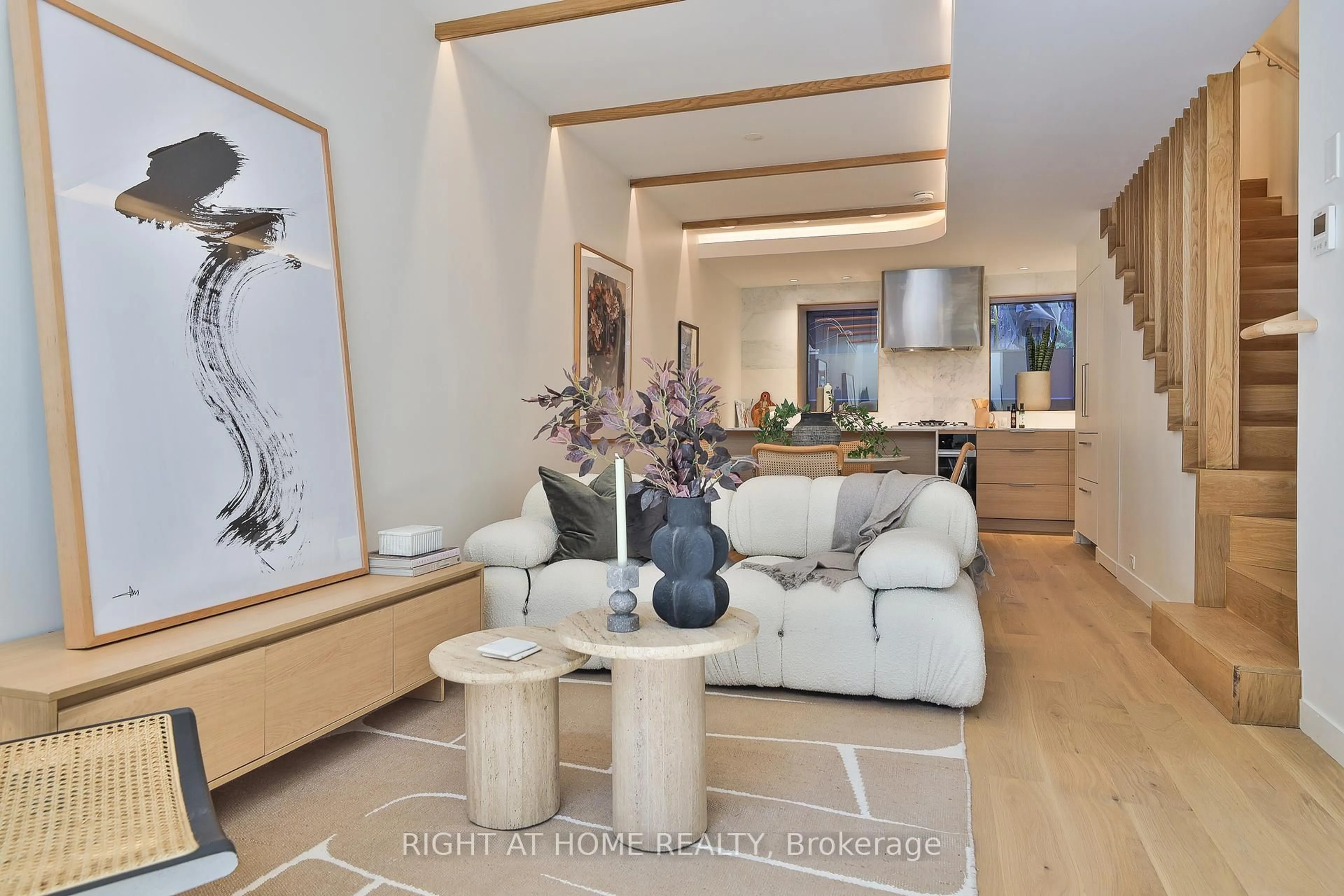 Living room with furniture, unknown for 225 Brunswick Ave #Garden Home 6, Toronto Ontario M5S 2M4