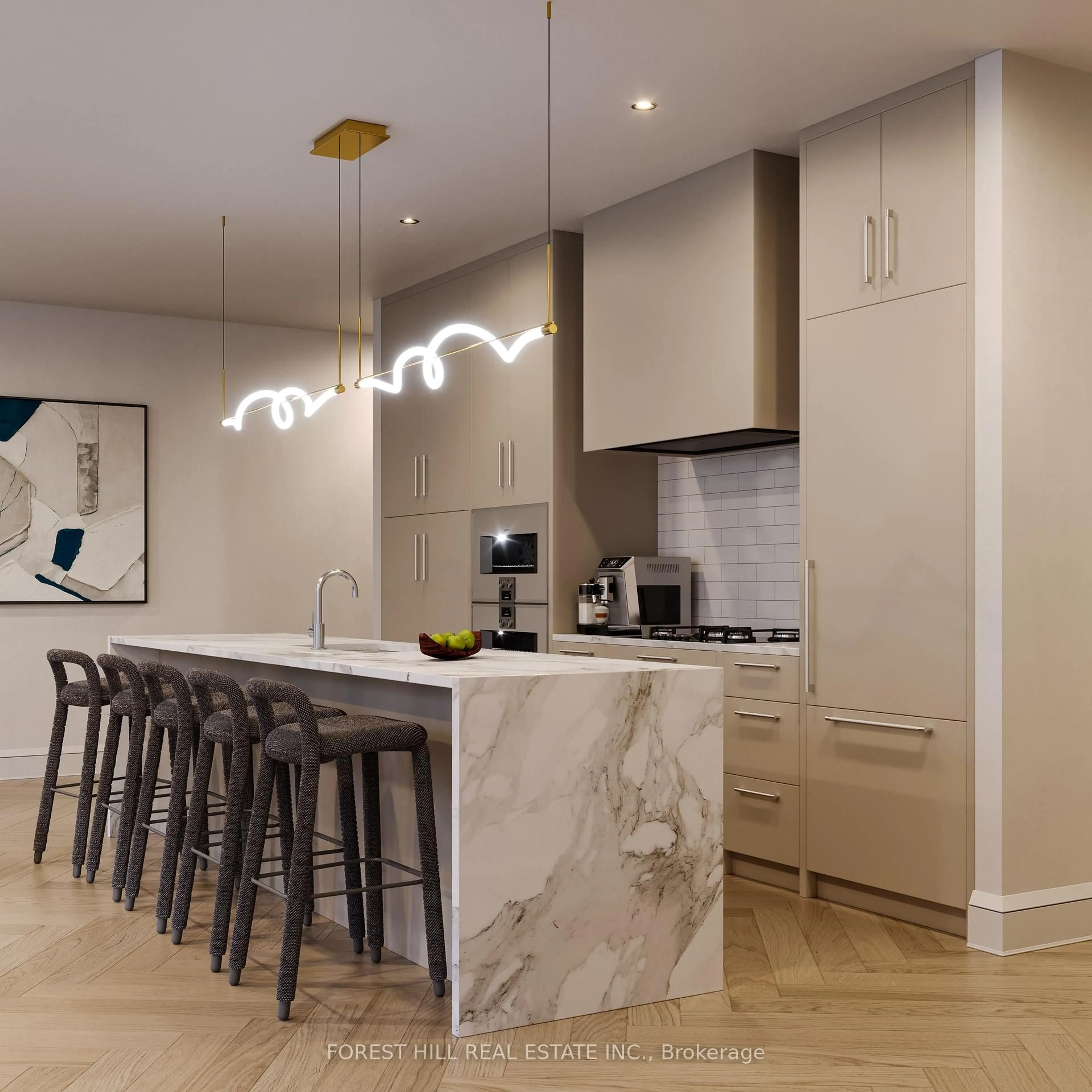 Contemporary kitchen, unknown for 2010 Bathurst St #3B, Toronto Ontario M5P 0A8
