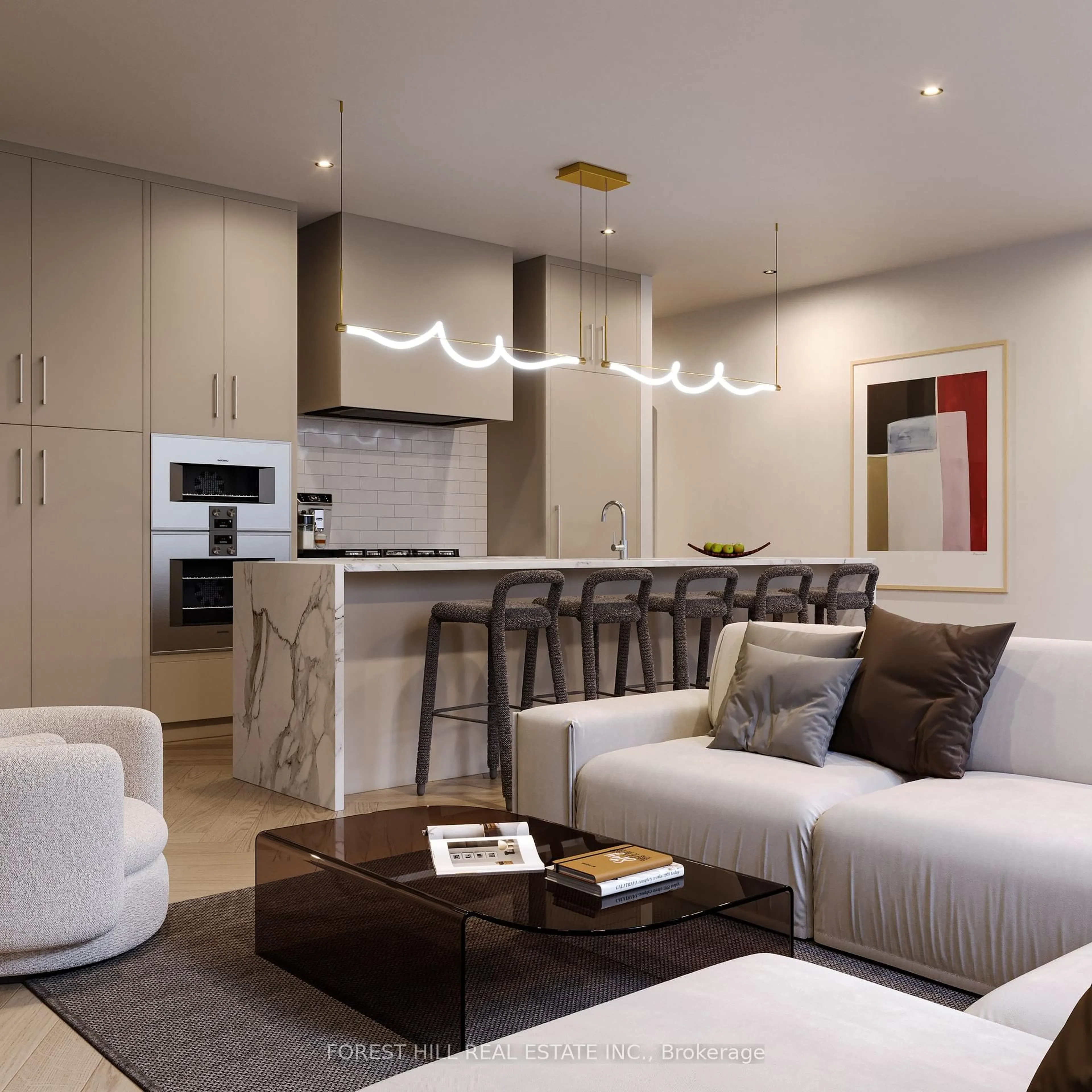 Open concept kitchen, unknown for 2010 Bathurst St #3B, Toronto Ontario M5P 0A8