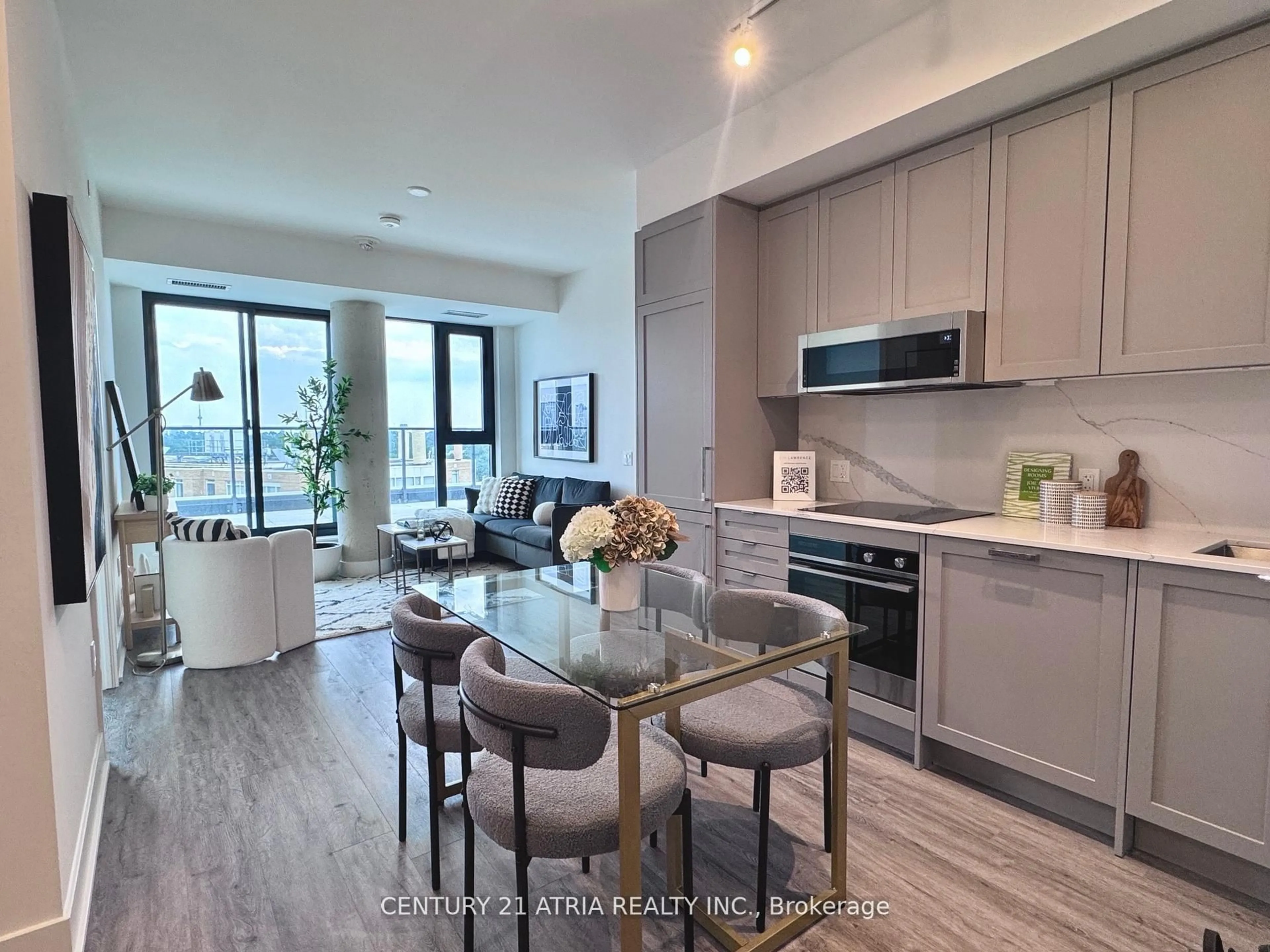 Open concept kitchen, unknown for 250 Lawrence Ave #808, Toronto Ontario M5M 1B1