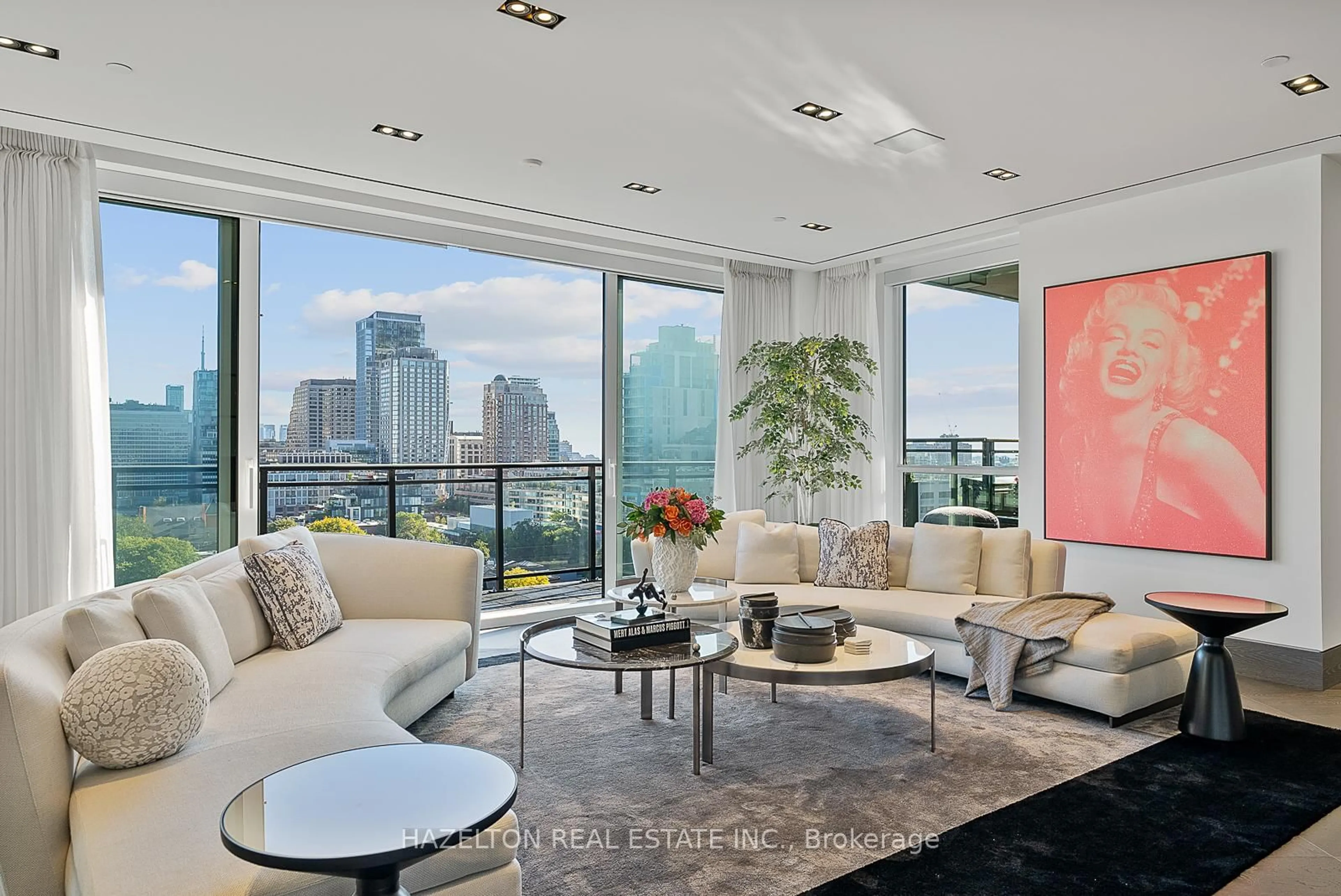 Living room with furniture, unknown for 181 Davenport Rd #PH, Toronto Ontario M5R 1J1